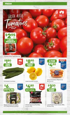 Preview of Foodland  Catalogue  - valid from 04.02.2026 | Page: 6 | Products: Chicken, Tomatoes, Cucumbers, Salad