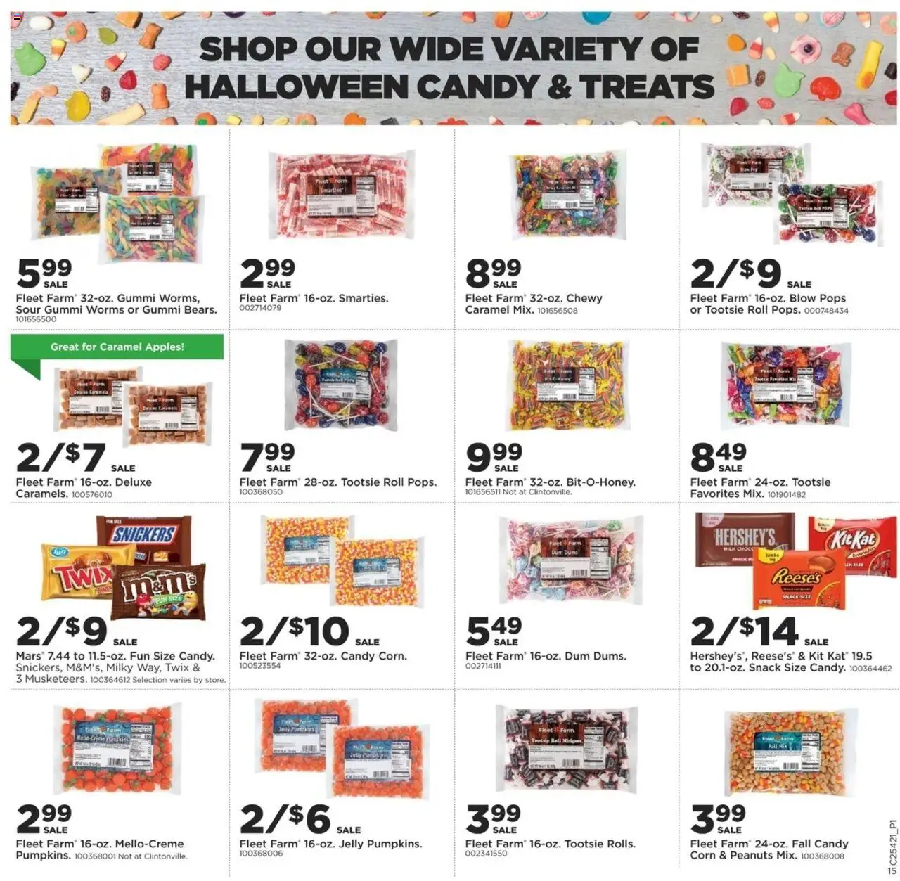 Mills Fleet Farm Weekly Ad - valid from 16.10.2025 | Page: 18 | Products: Corn, Milk, Apples