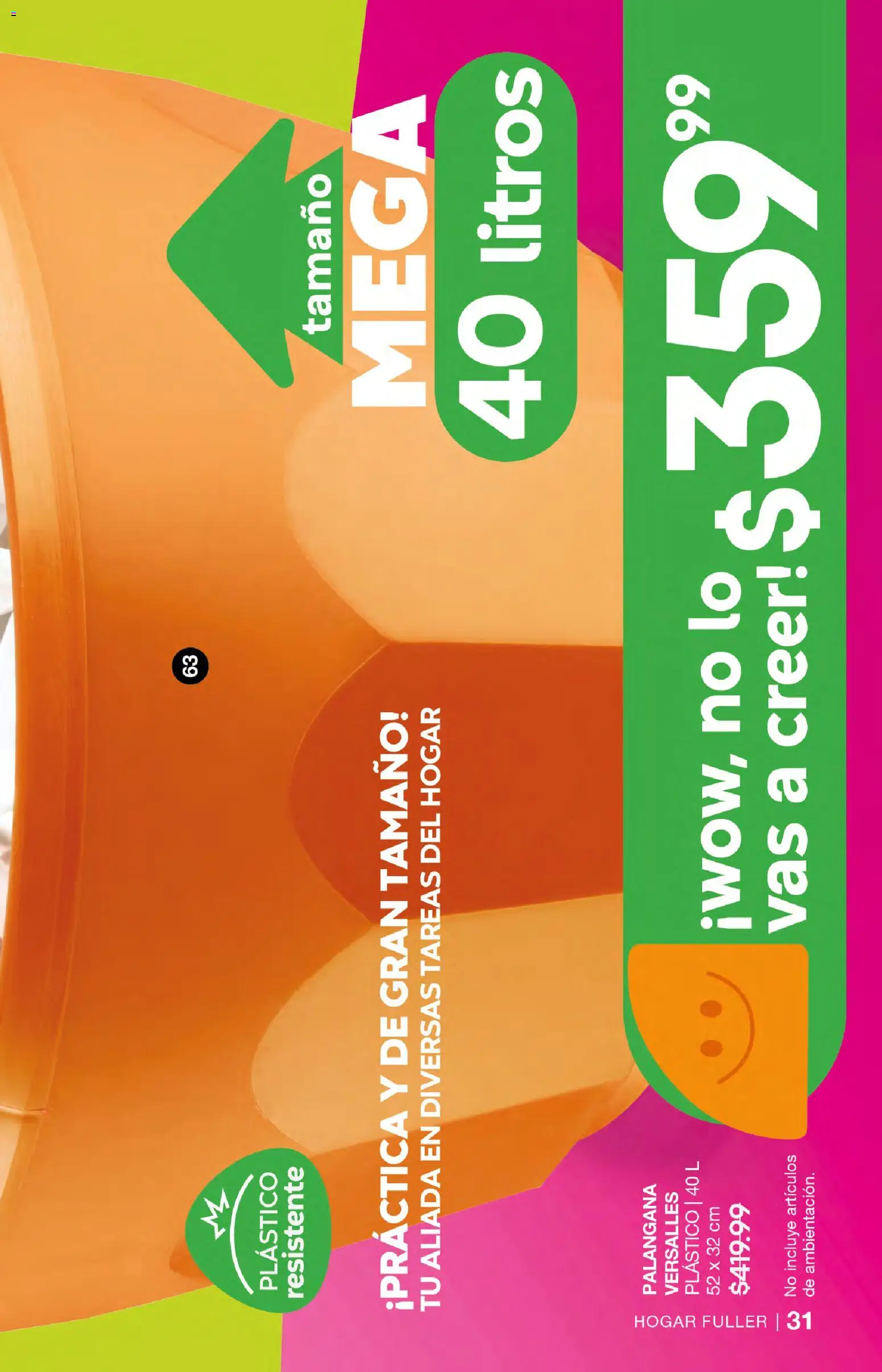 Nuevas ofertas de Fuller válidas en toda la República Mexicana desde el 18.03.2026. ¡Encuentra las mejores ofertas en Fuller campaña 25 2026! | Página: 31