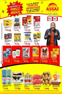 Encarte Assaí Atacadista - AM - Pré-Visualização do folheto da loja Assaí Atacadista, válido de 01.11.2025 | Página: 1