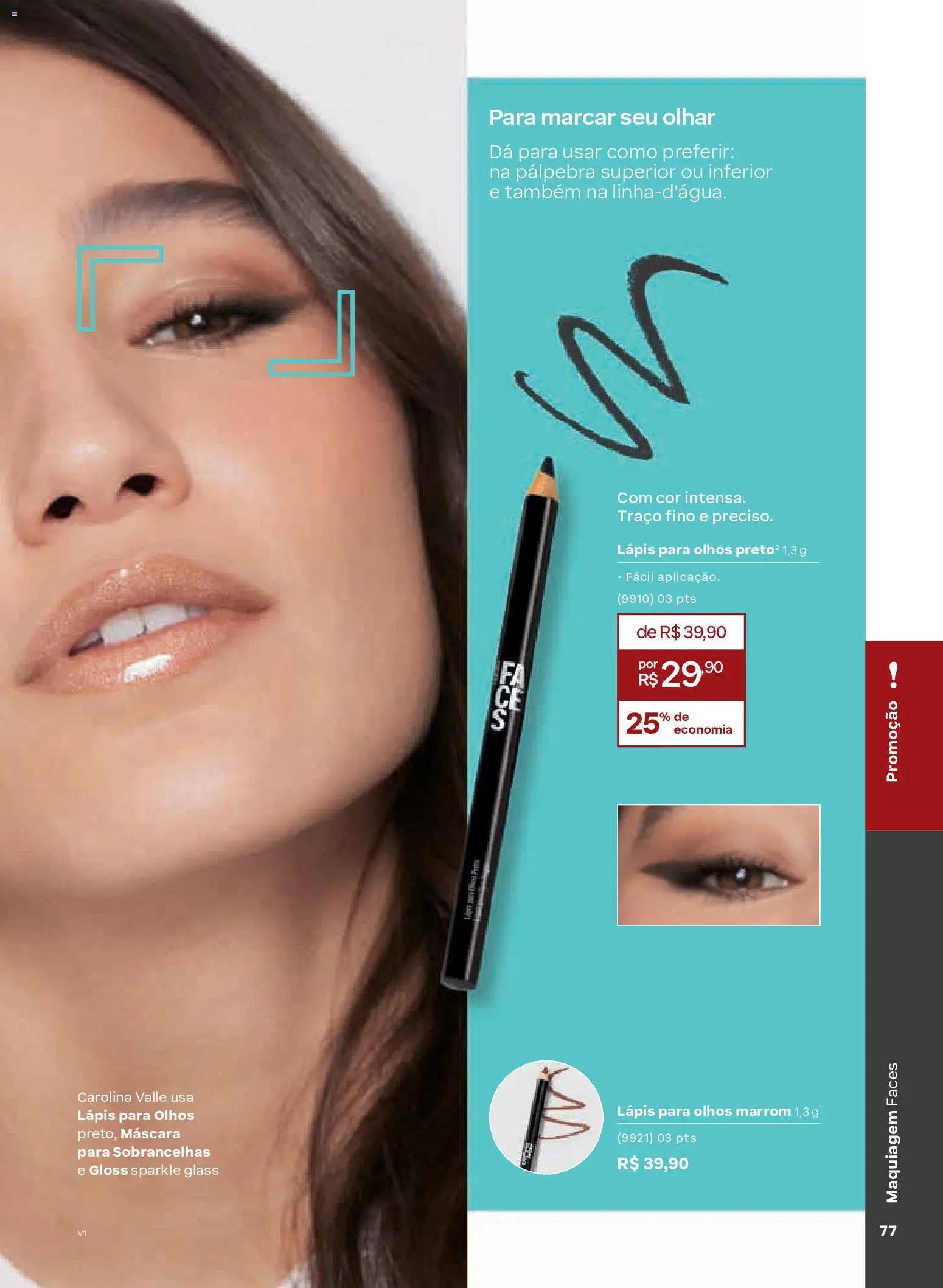 Natura Folheto - válido de 26.12.2025 | Página: 77 | Produtos: Maquiagem, Lápis