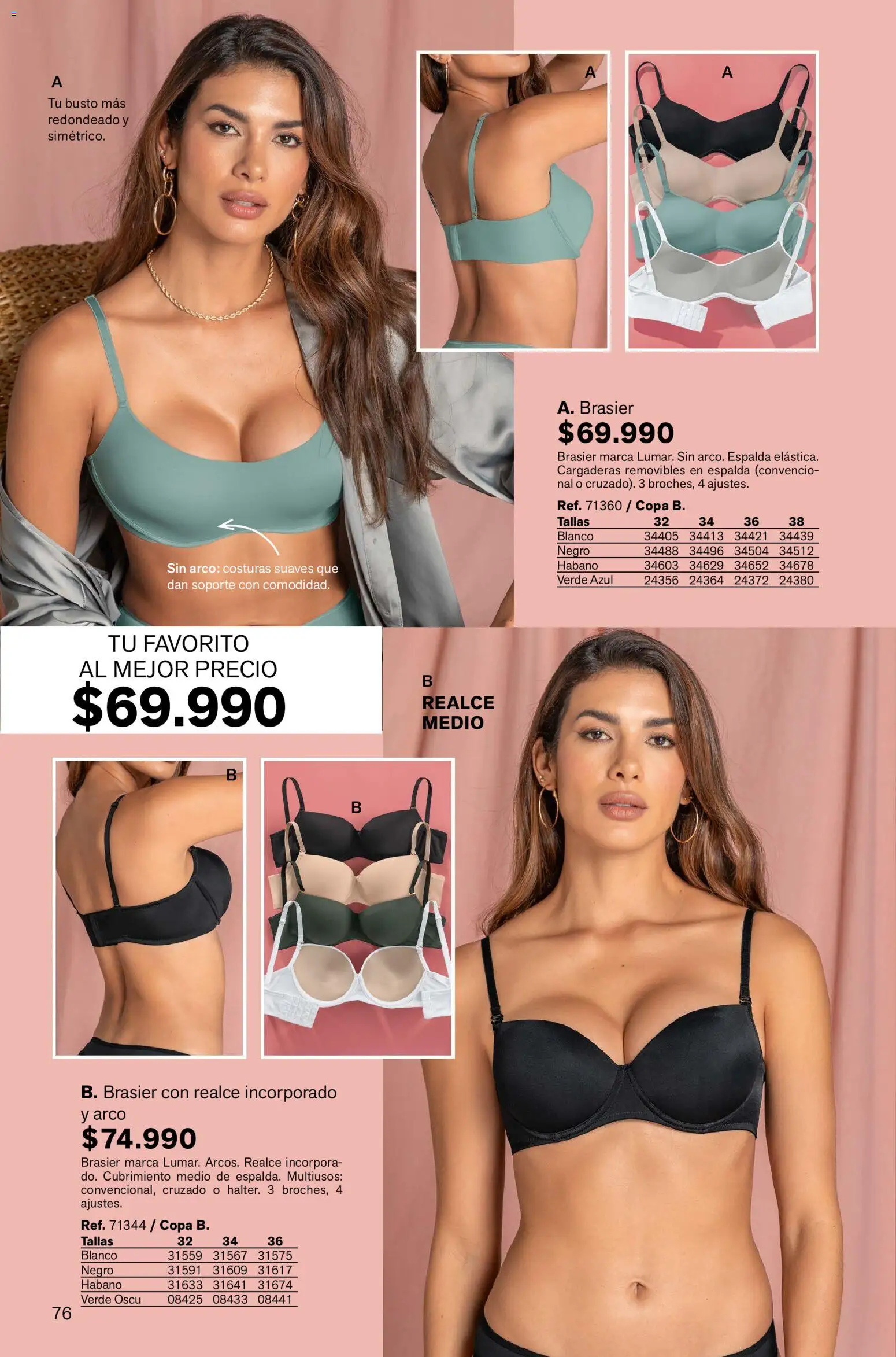 Leonisa revista - valida desde el 13.11.2025 | Página: 76 | Productos: Brasier