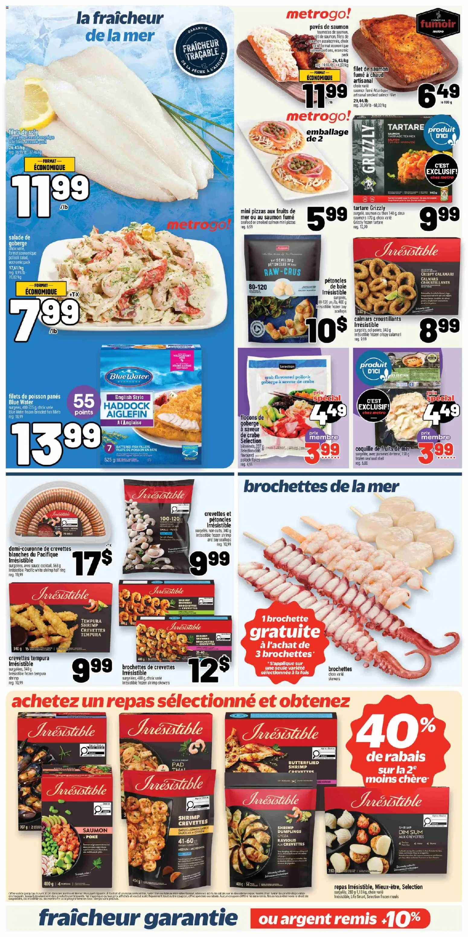 Metro flyer valid from 22.01.2026 | Page: 10 | Products: Fish, Flakes