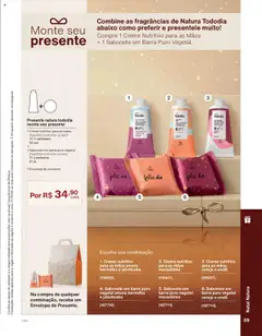 Natura - Ciclo 17/2025 - Pré-Visualização do folheto da loja Natura, válido de 14.10.2025 | Página: 39 | Produtos: Macadâmia, Envelope, Sabonete, Avelã
