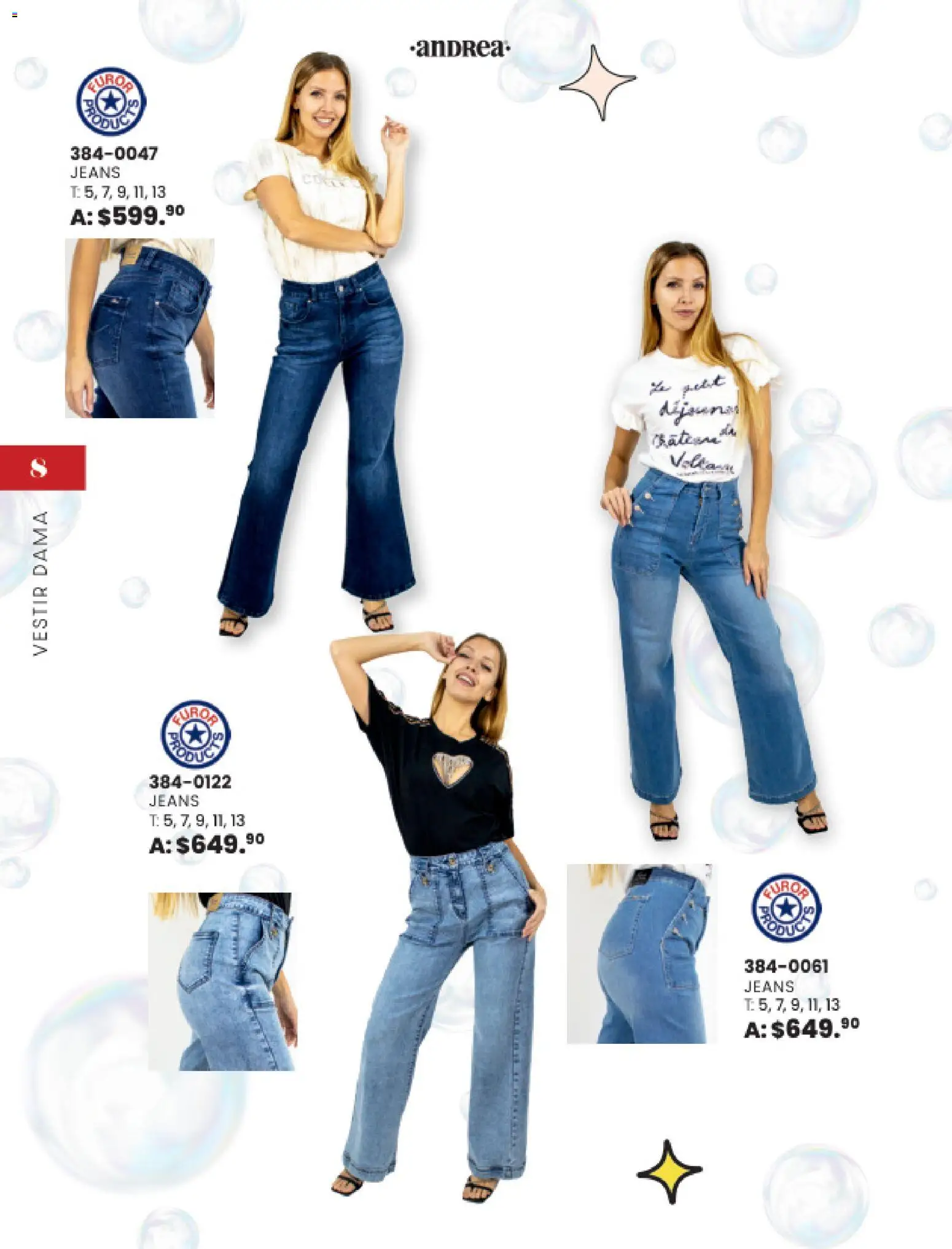 Nuevas ofertas de Andrea válidas en toda la República Mexicana desde el 16.11.2025. ¡Encuentra las mejores ofertas en Andrea catálogo Moda Joven! | Página: 8