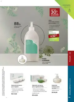 Natura - Ciclo 01/2026 - Pré-Visualização do folheto da loja Natura, válido de 26.12.2025 | Página: 143 | Produtos: Caixa, Sabonete