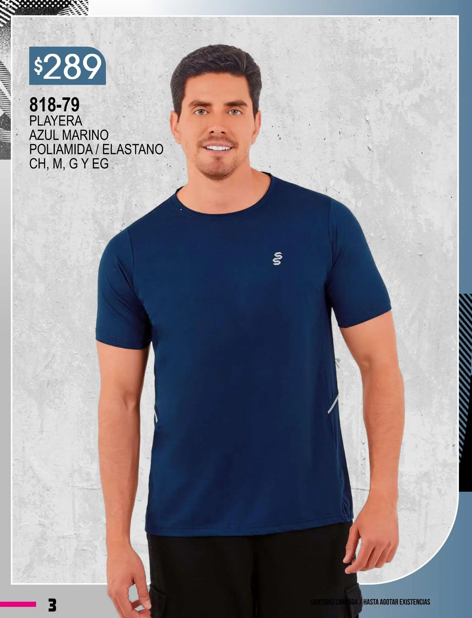 Nuevas ofertas de Cklass válidas en toda la República Mexicana desde el 08.01.2026. ¡Encuentra las mejores ofertas en Cklass catálogo Especial Supersport Caballero! | Página: 4 | Productos: Playera