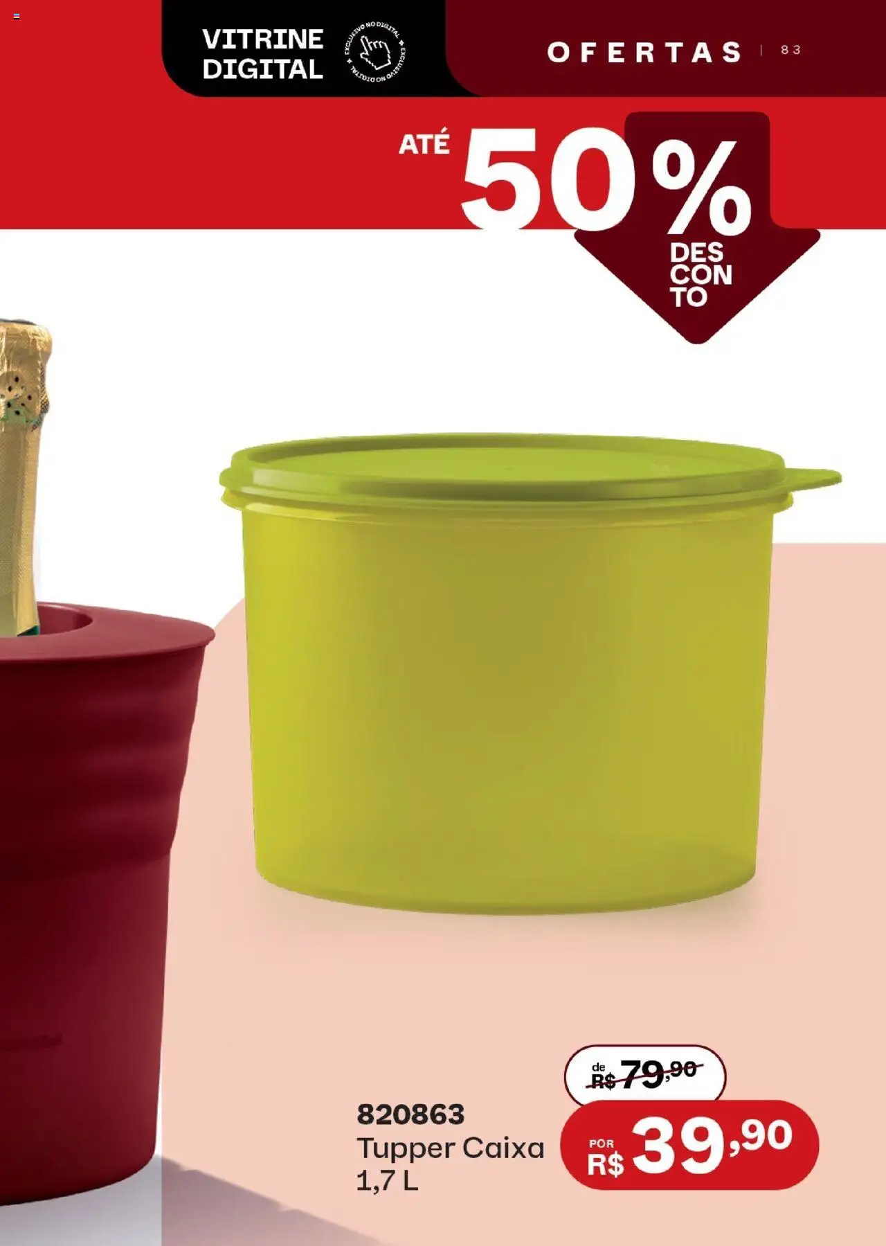 Tupperware Folheto - válido de 01.08.2025 | Página: 83 | Produtos: Caixa