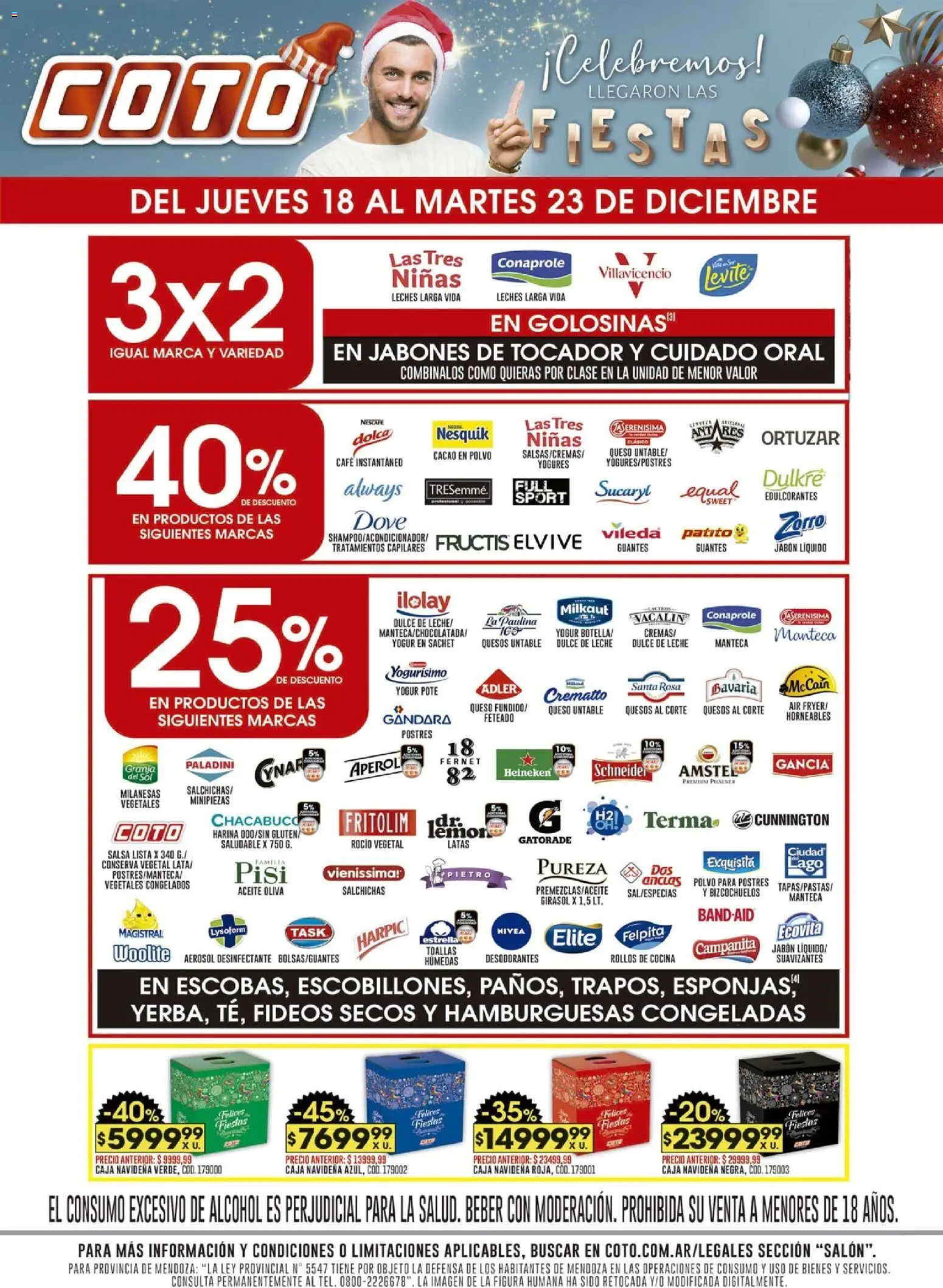 Coto - Salon │ válido desde el 18.12.2025 | Página: 1 | Productos: Cocina, Oliva, Queso, Guantes