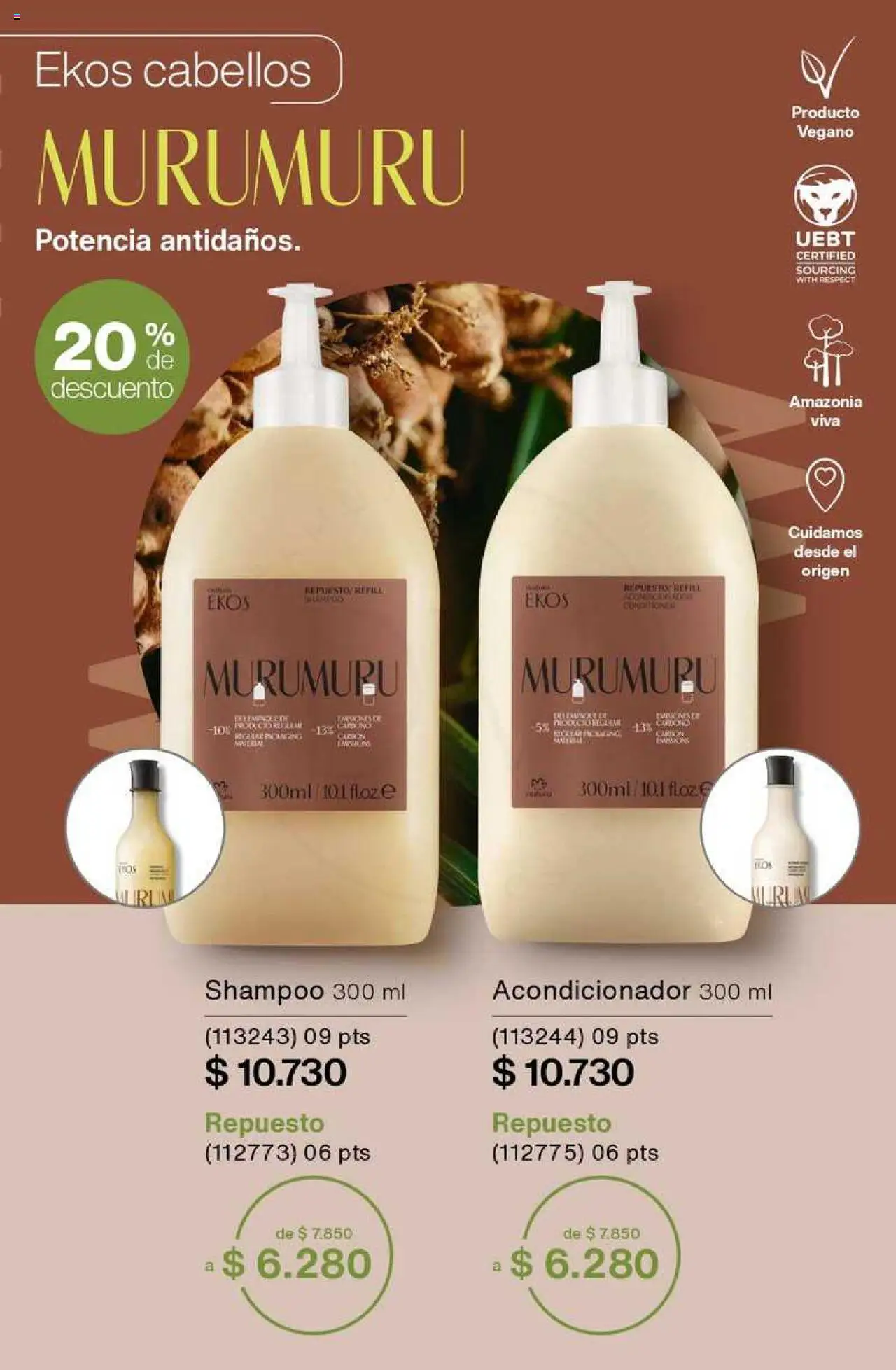 Catálogo Natura Ciclo 6 │ válido desde el 03.04.2025 | Página: 213 | Productos: Shampoo, Acondicionador
