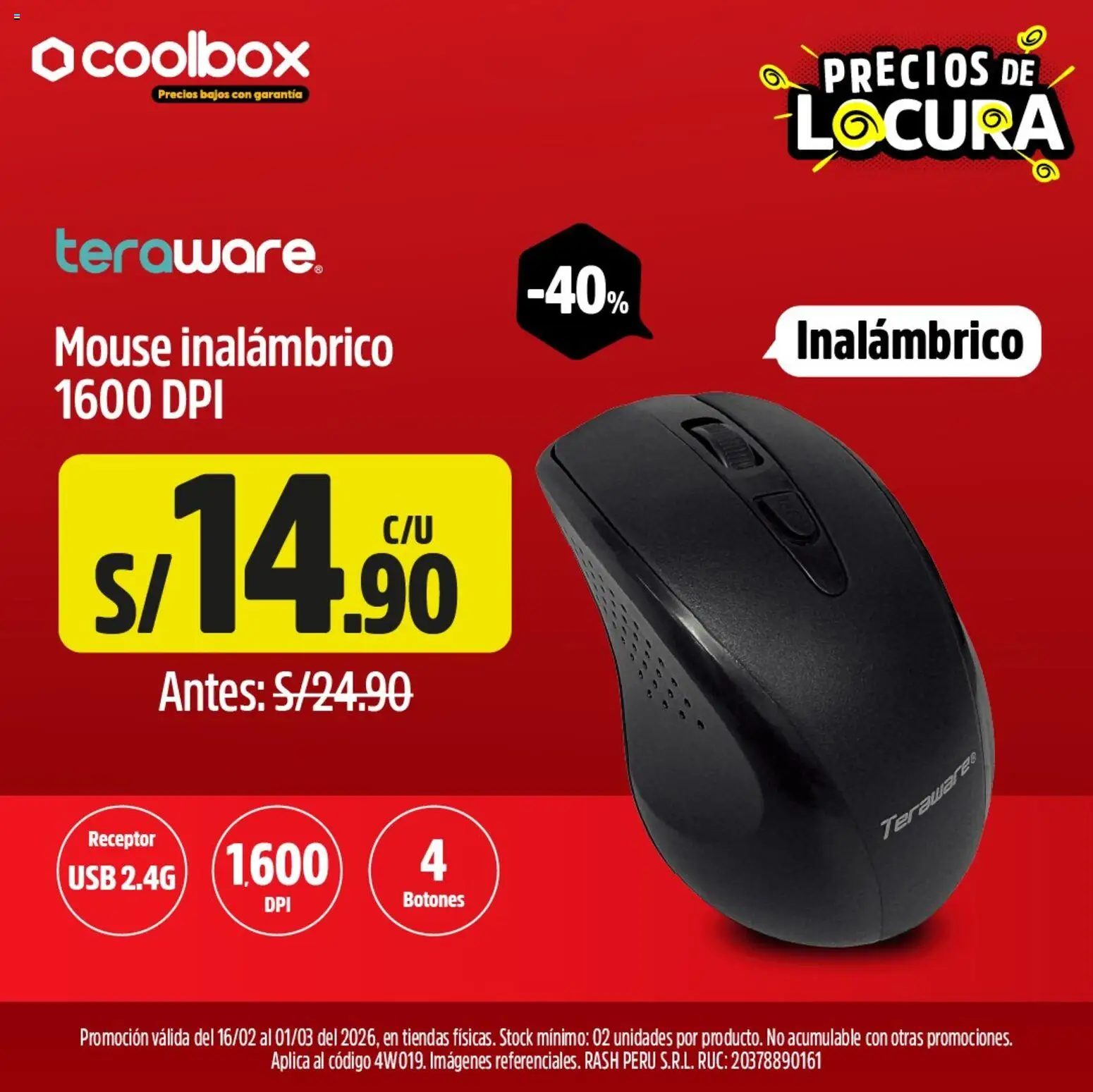 Catálogo Coolbox válido desde 16.02.2026 | Página: 2 | Productos: Mouse, USB