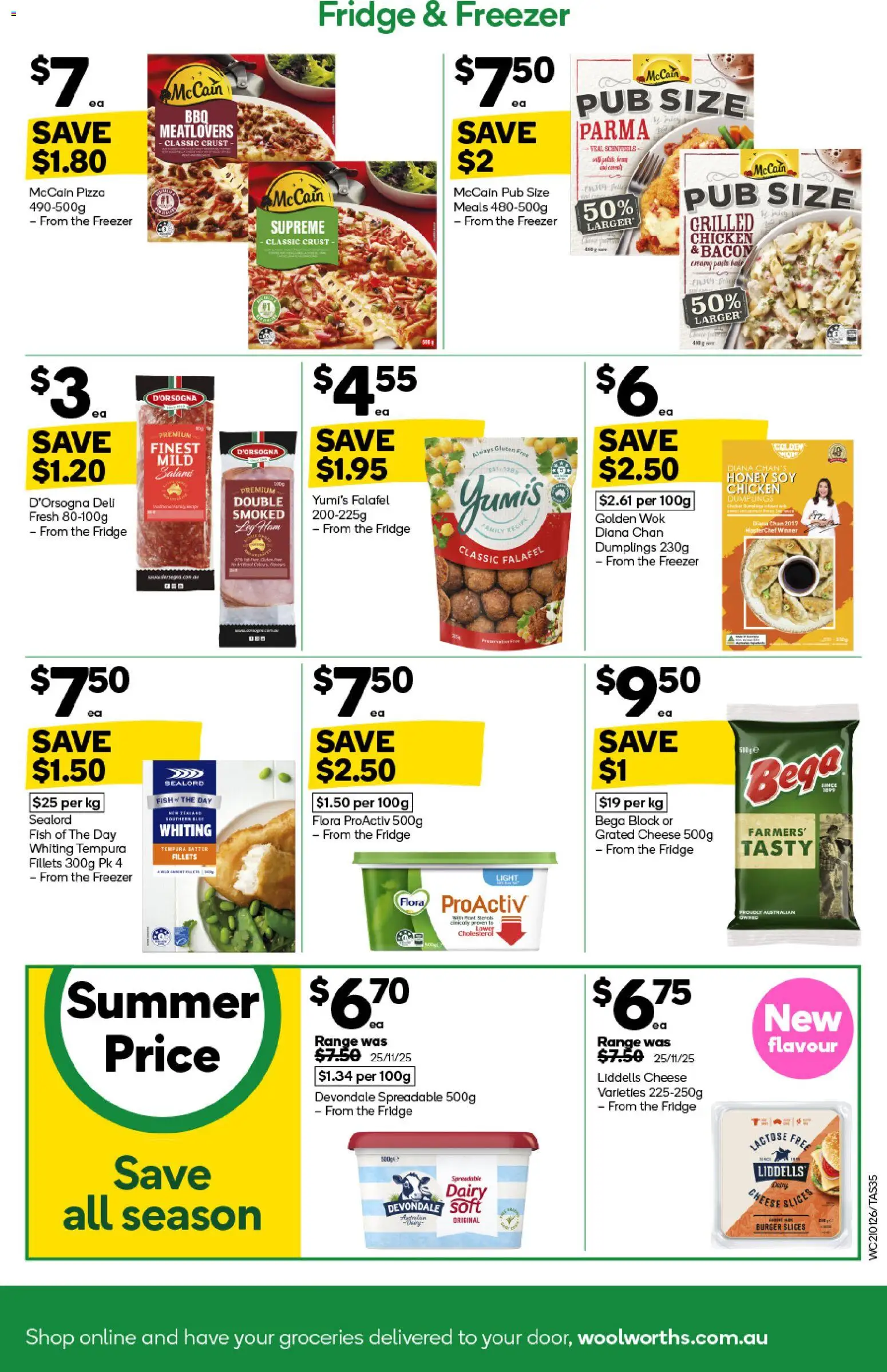Woolworths catalogue - valid from 21.01.2026 | Page: 35 | Products: Cheese, Honey, Chicken, Fish