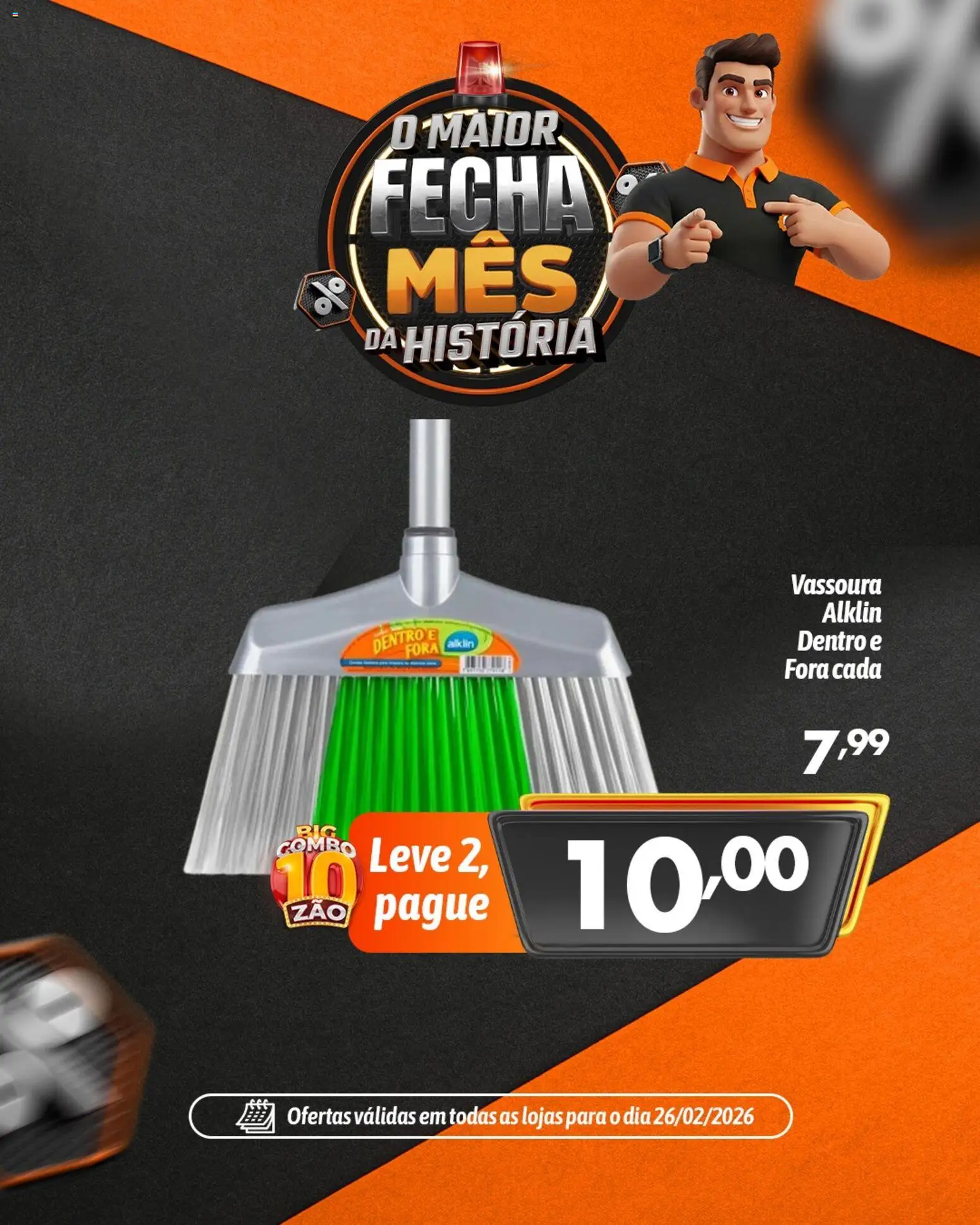 Big Compra Folheto - válido de 26.02.2026 | Página: 10 | Produtos: Vassoura