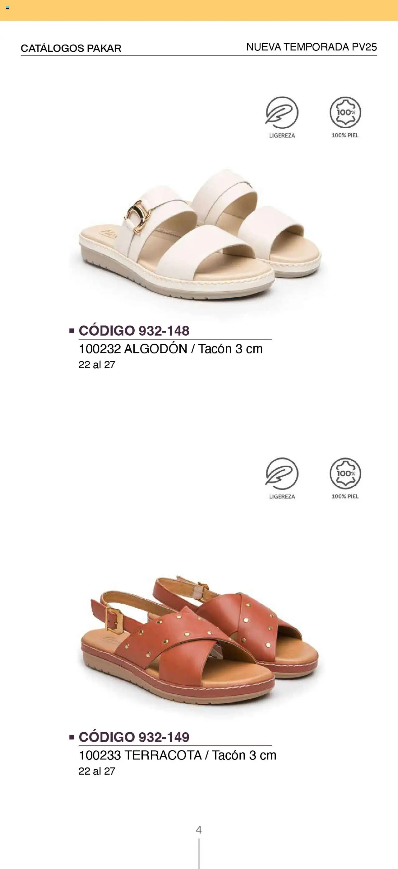 Nuevas ofertas de SC Pakar válidas en toda la República Mexicana desde el 14.04.2025. ¡Encuentra las mejores ofertas en SC Pakar catálogo Flexi! | Página: 4 | Productos: Algodón