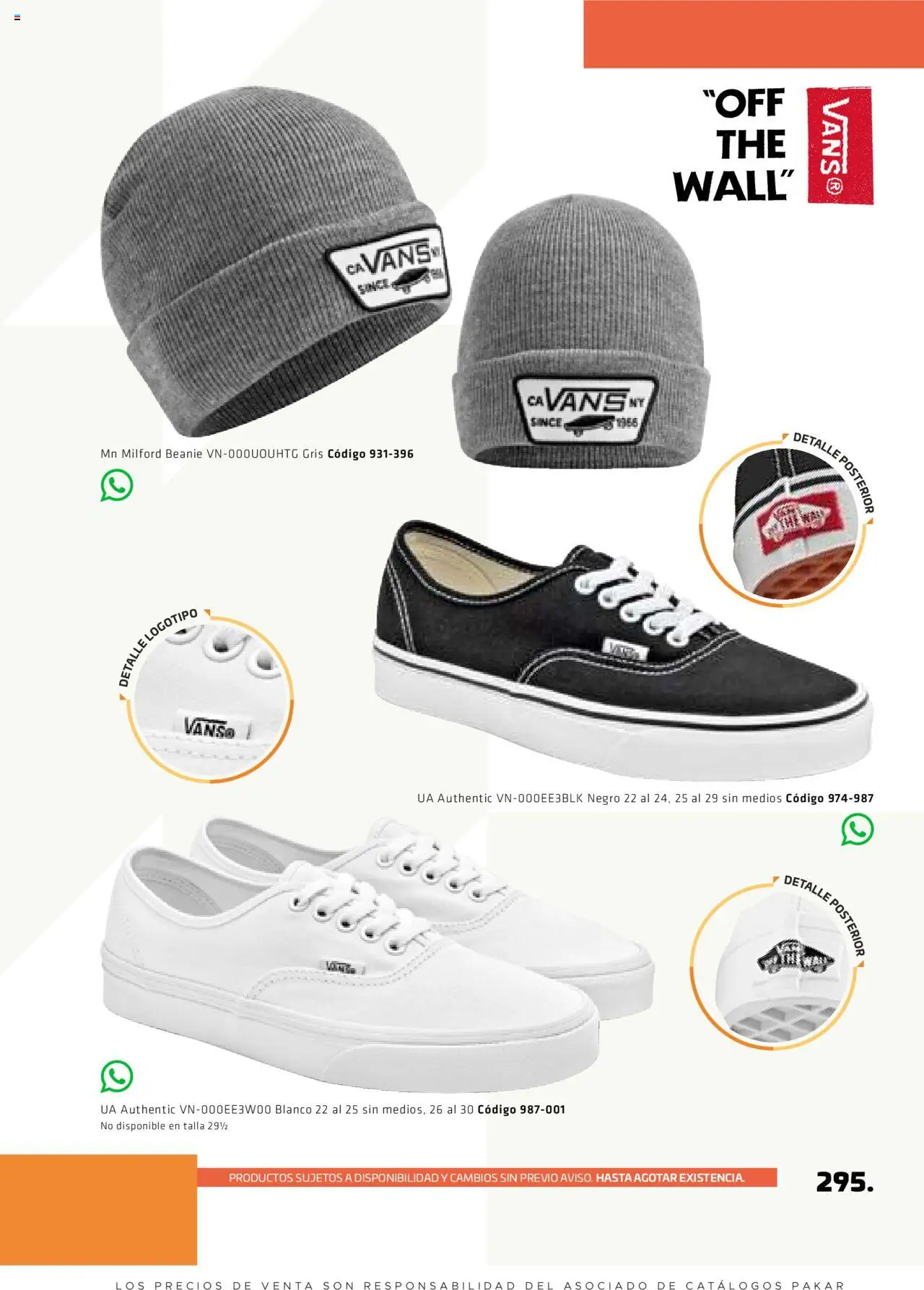 Nuevas ofertas de SC Pakar válidas en toda la República Mexicana desde el 29.08.2025. ¡Encuentra las mejores ofertas en SC Pakar - Catálogo Otoño Men Tomo 1! | Página: 295