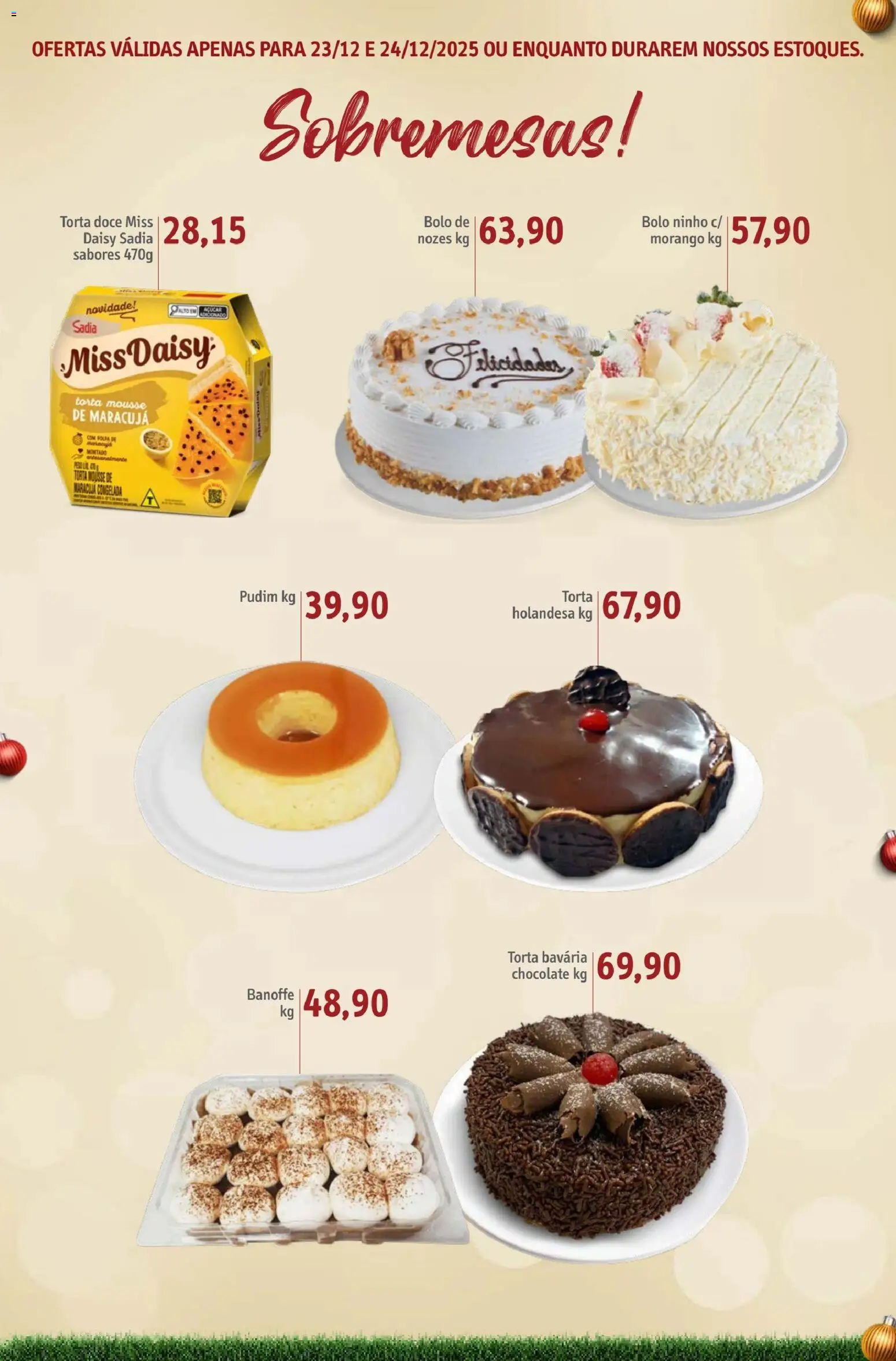 Sonda Folheto - válido de 23.12.2025 | Página: 6 | Produtos: Mousse, Maracujá, Chocolate, Bolo