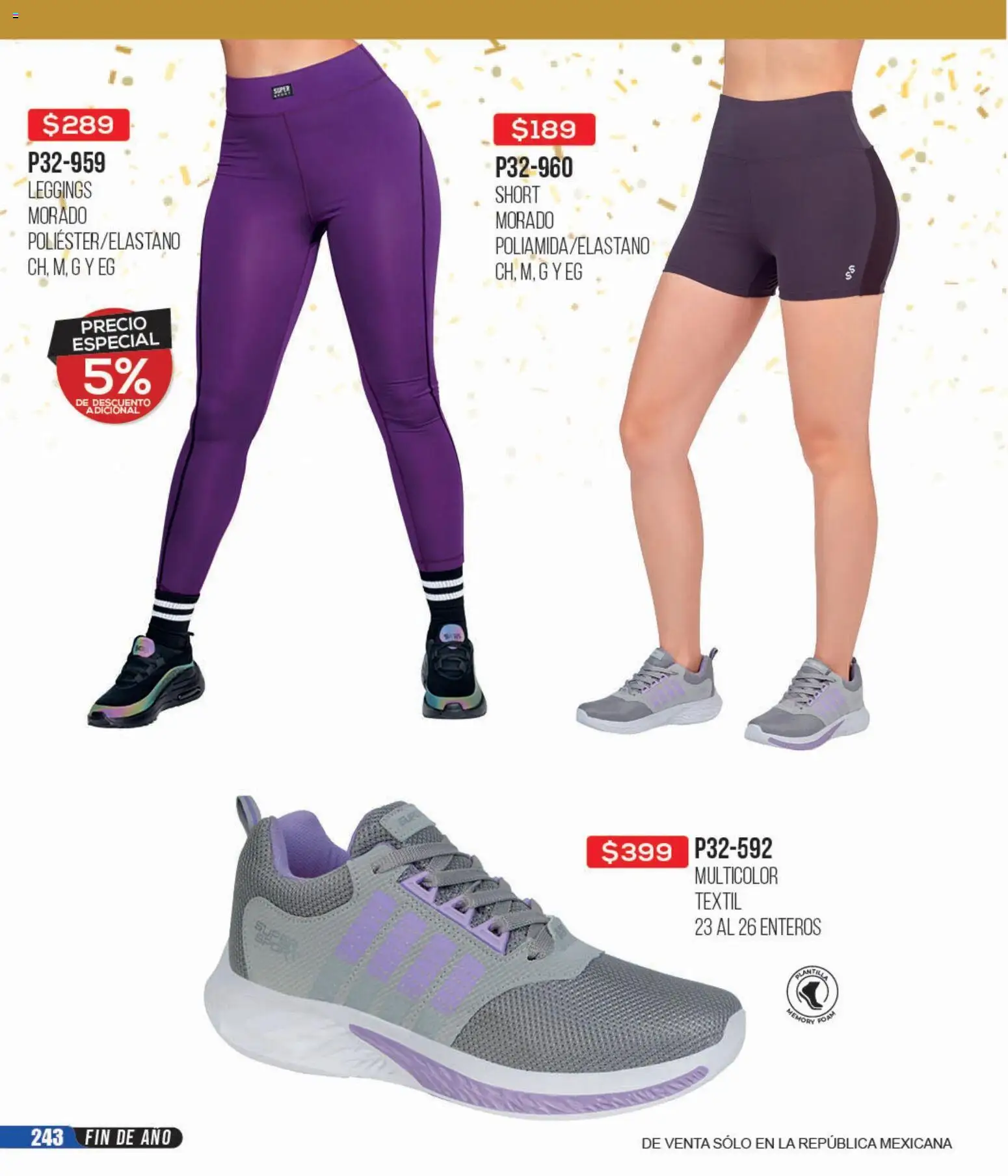 Nuevas ofertas de Cklass válidas en toda la República Mexicana desde el 15.12.2025. ¡Encuentra las mejores ofertas en Cklass catálogo Rebajas fin de año ropa! | Página: 479 | Productos: Leggings, Short