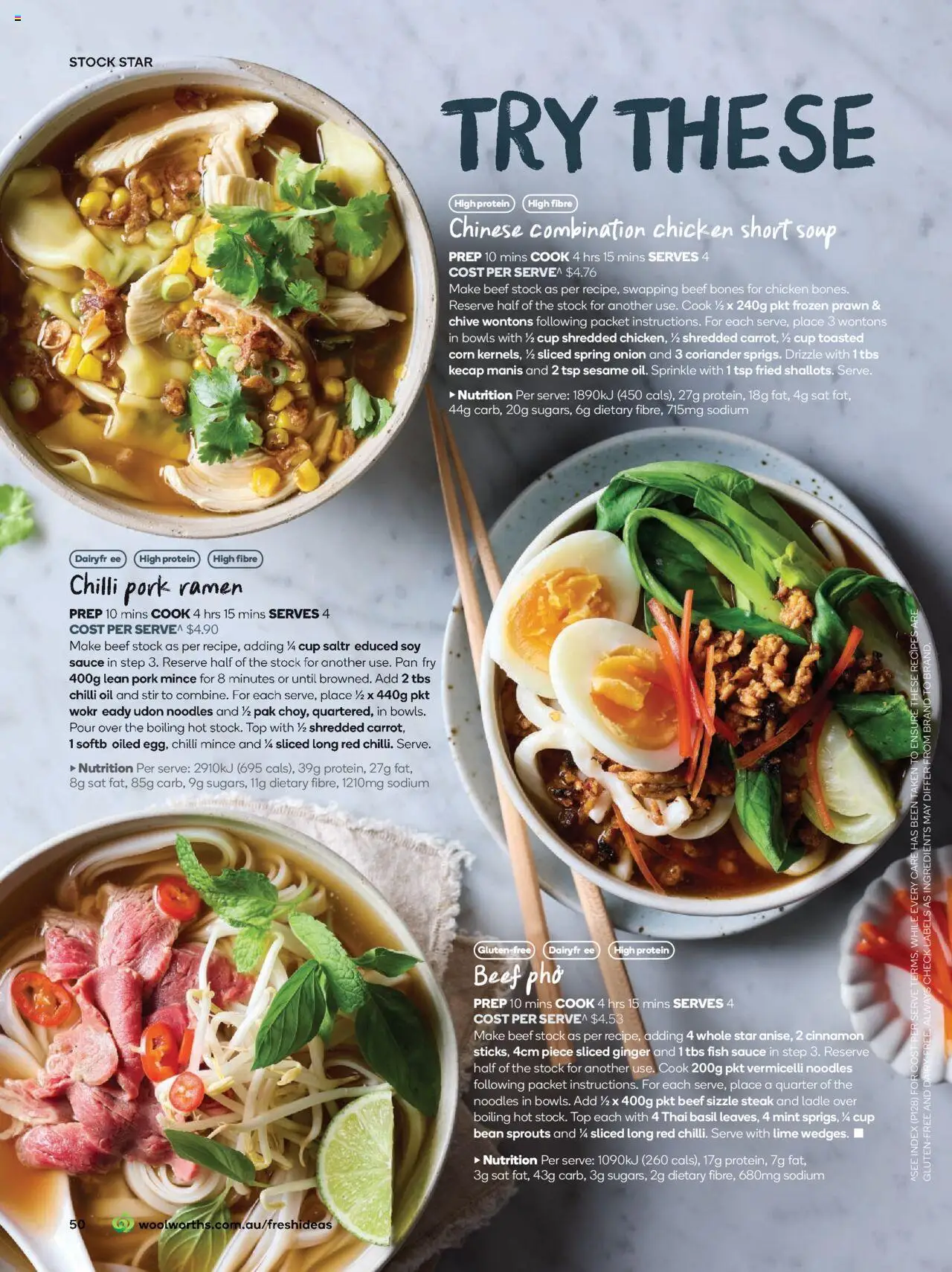Woolworths catalogue - valid from 01.06.2025 | Page: 50 | Products: Oil, Pork, Noodles, Beef