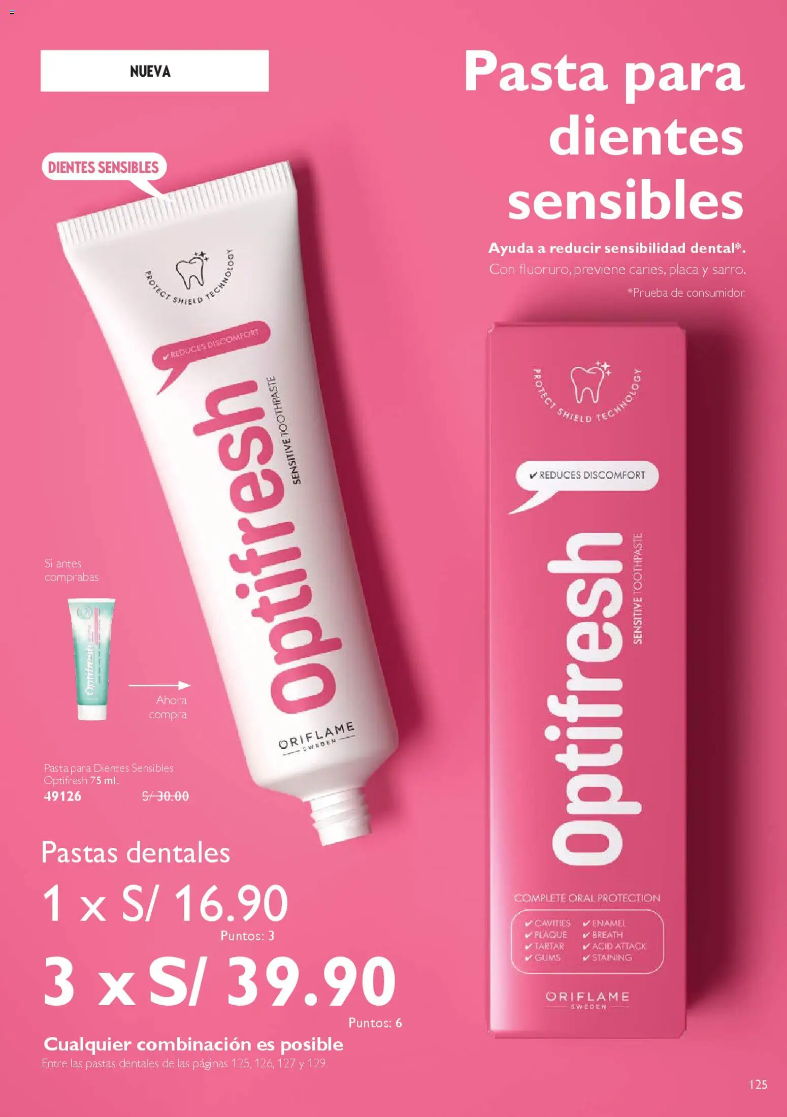 Catálogo Oriflame válido desde 28.03.2026 | Página: 125 | Productos: Pasta