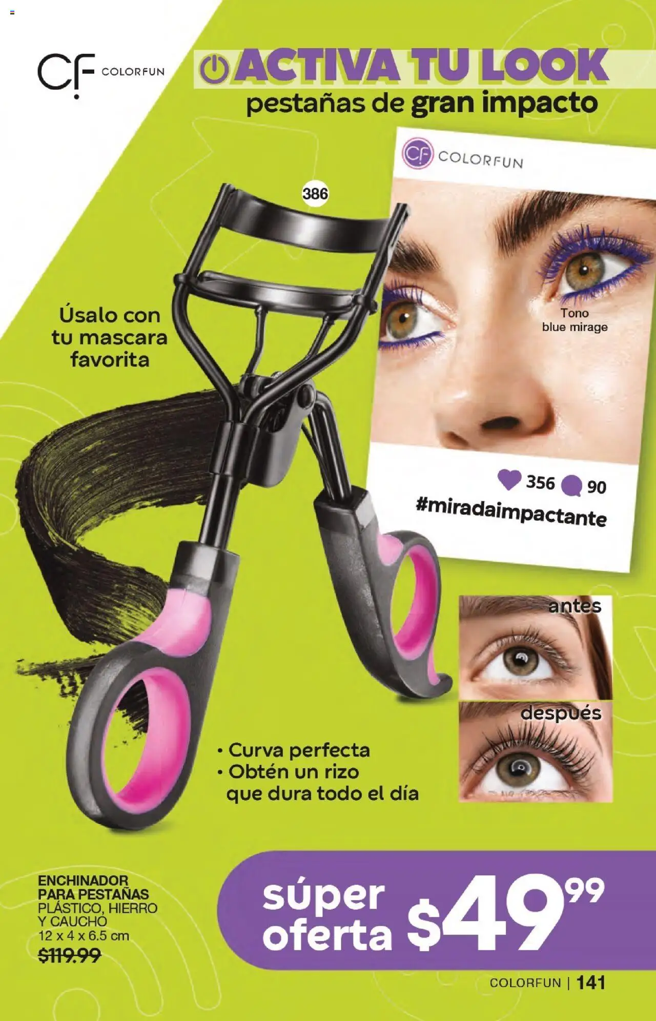 Nuevas ofertas de Fuller válidas en toda la República Mexicana desde el 17.09.2025. ¡Encuentra las mejores ofertas en Fuller - Campaña 12 2025! | Página: 141 | Productos: Máscara