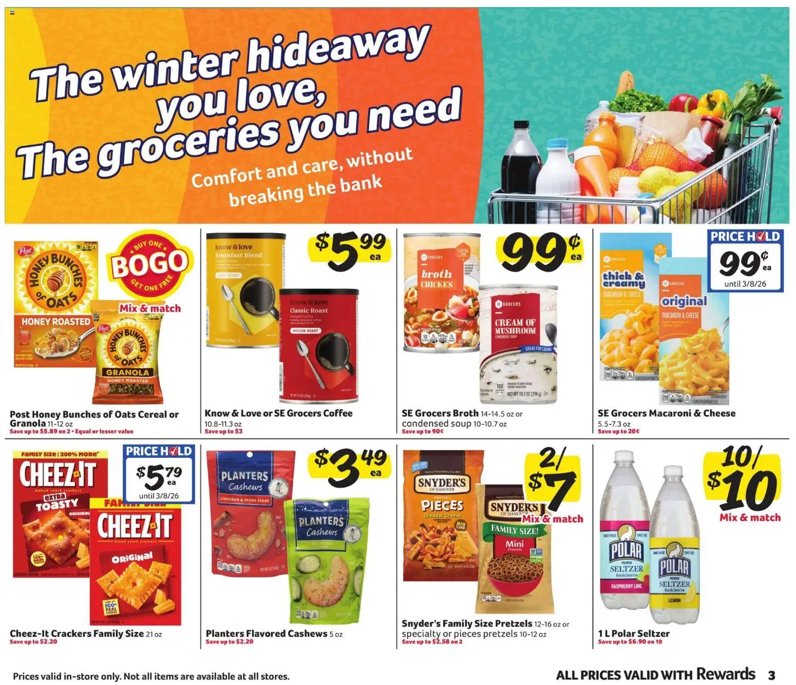 Winn Dixie In-Store Flyer - valid from 21.01.2026 | Page: 3 | Products: Sugar, Lemon, Lime, Raspberry