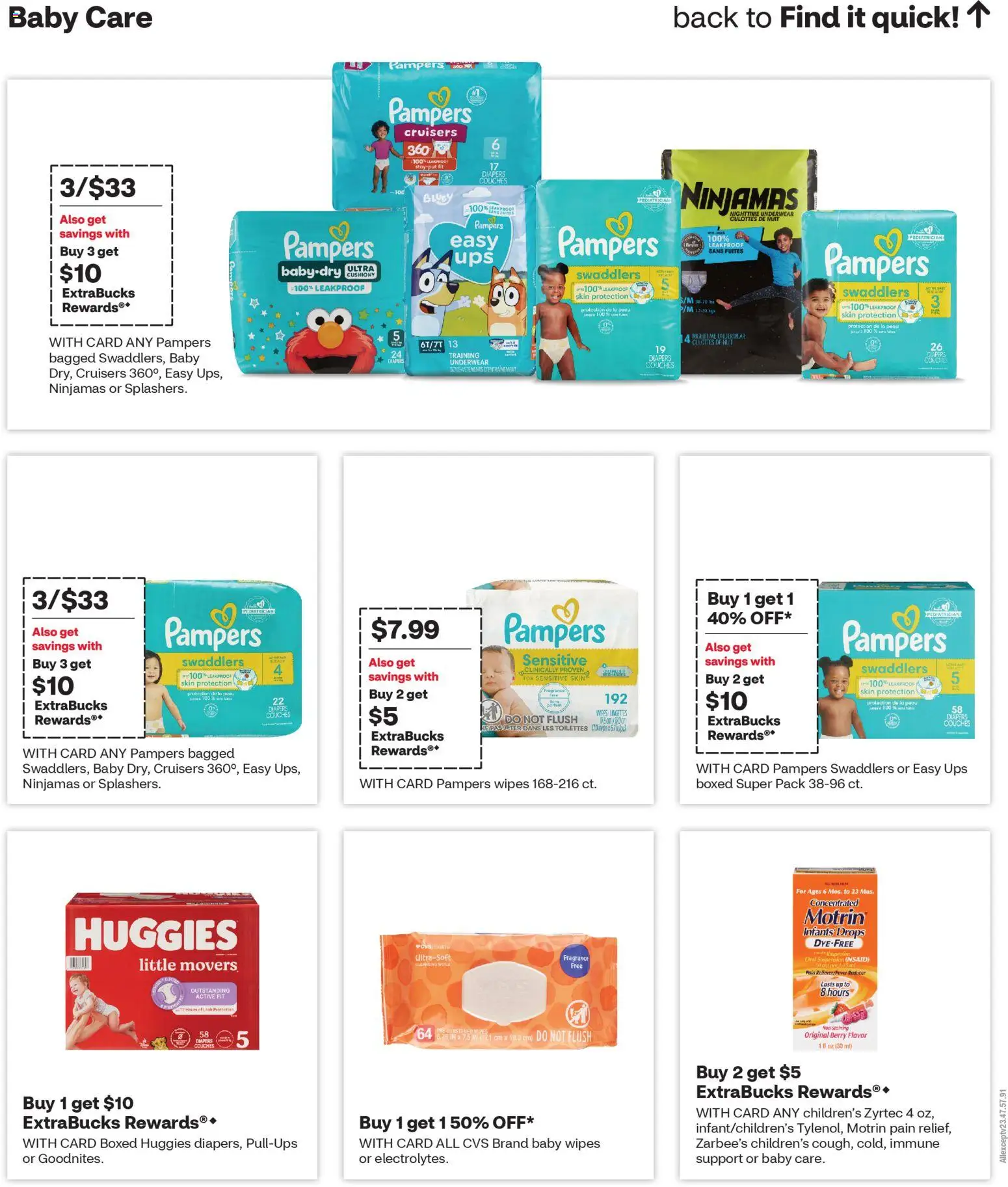 CVS Pharmacy Weekly Ad - KS - valid from 22.03.2026 | Page: 10 | Products: Underwear, UPS