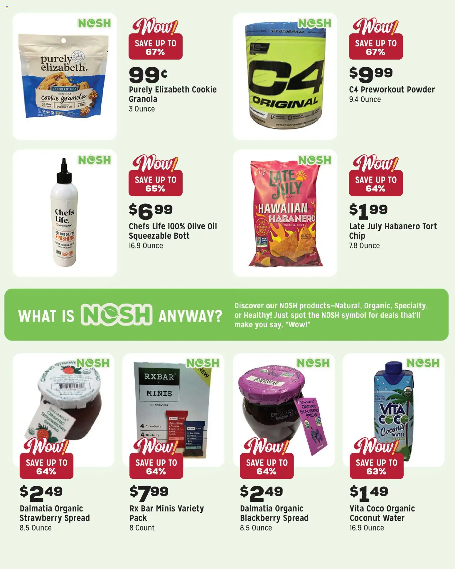 Grocery Outlet Weekly Ad - CA - valid from 08.04.2026 | Page: 7 | Products: Powder, Oil, Water, Chocolate Chip