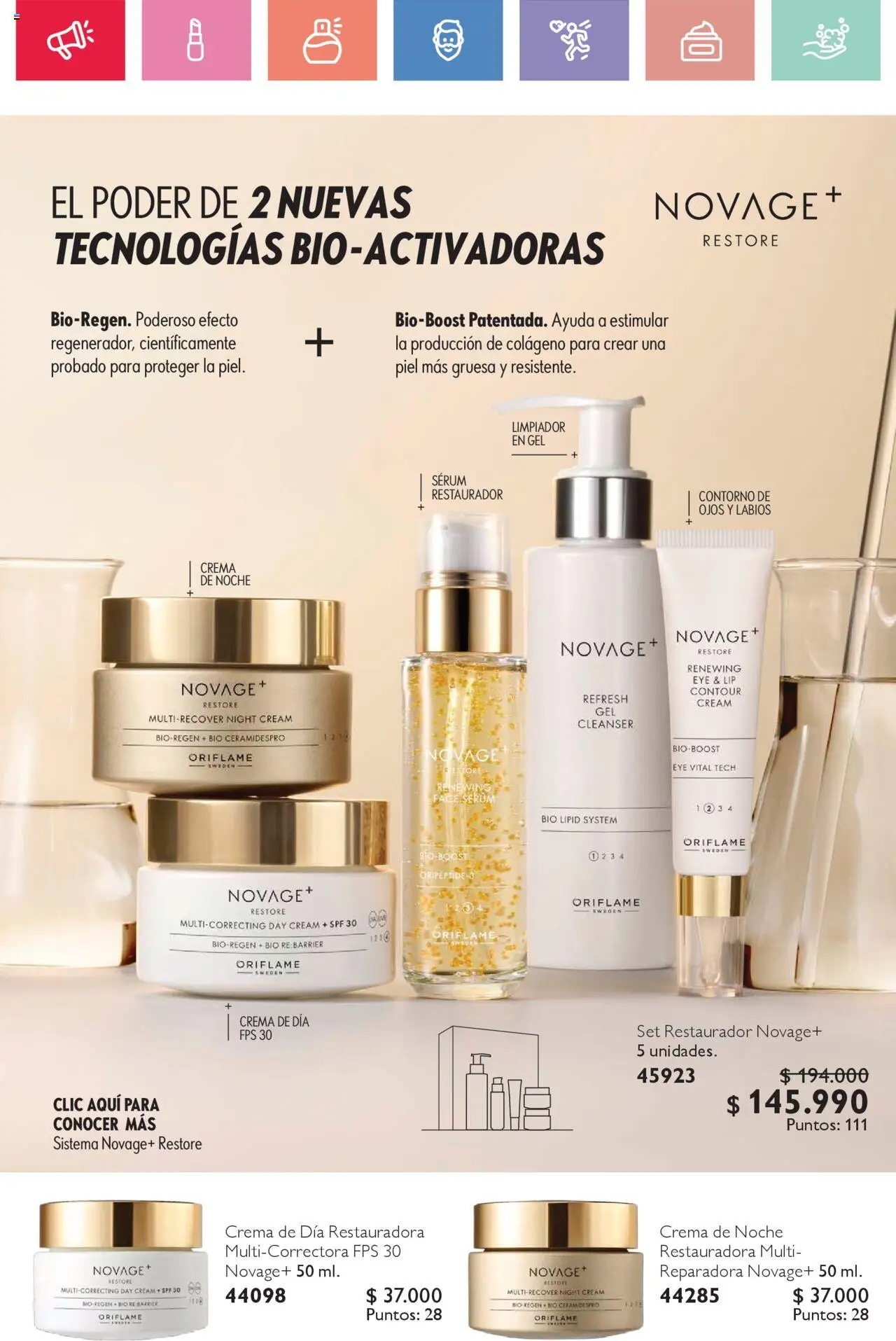 Oriflame catálogo │ válido desde el 21.06.2025 | Página: 60 | Productos: Contorno, Limpiador, Contorno de ojos, Serum