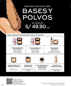 Vista previa de folleto L'Bel - Campaña 18 de la L'Bel válido desde 14.11.2025 | Página: 36 | Productos: Maquillaje