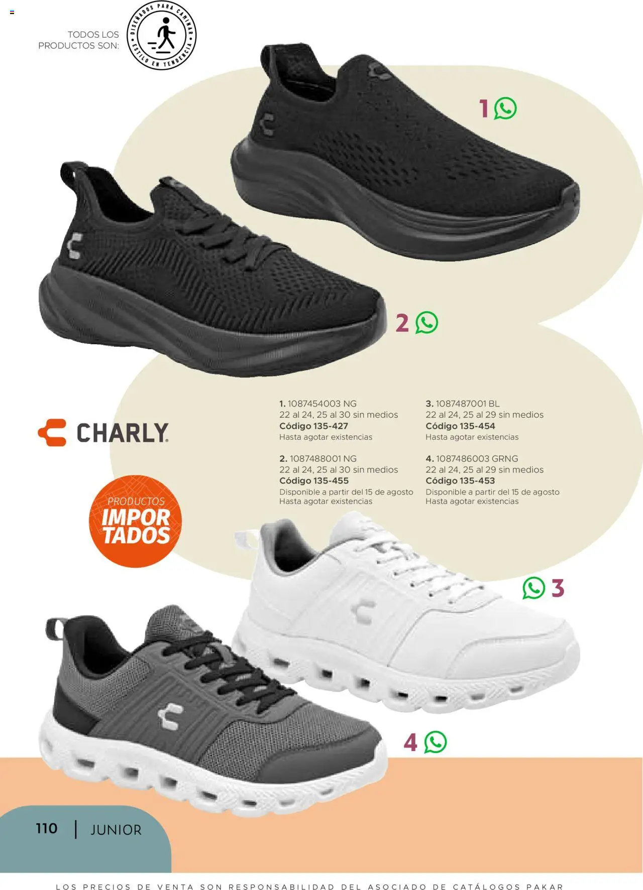 Nuevas ofertas de SC Pakar válidas en toda la República Mexicana desde el 24.07.2025. ¡Encuentra las mejores ofertas en SC Pakar - Catálogo Junior otoño / invierno! | Página: 110