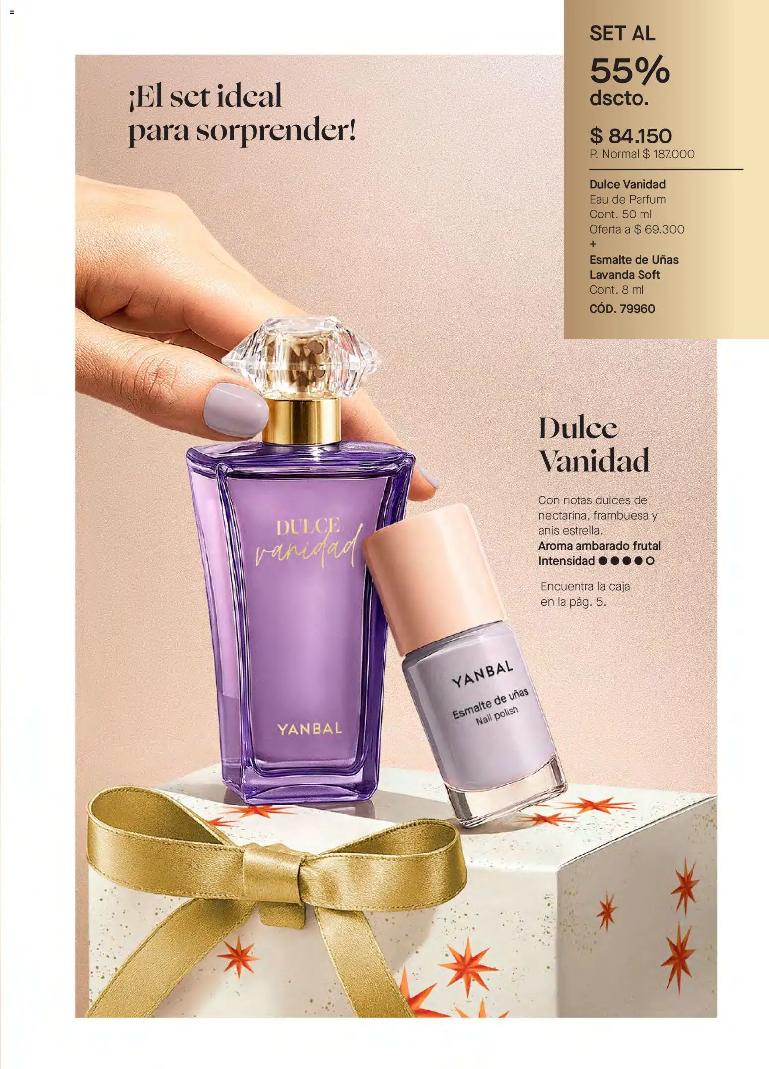 Yanbal revista - valida desde el 08.11.2025 | Página: 25 | Productos: Caja, Ruana, Esmalte de uñas