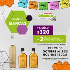 Vista previa de Bodegas Alianza catálogo Grandes Marcas, nuevo folleto de la tienda, válido en México a partir del 20.10.2025