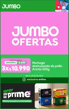 Jumbo Ofertas  válido desde el 14.04.2026