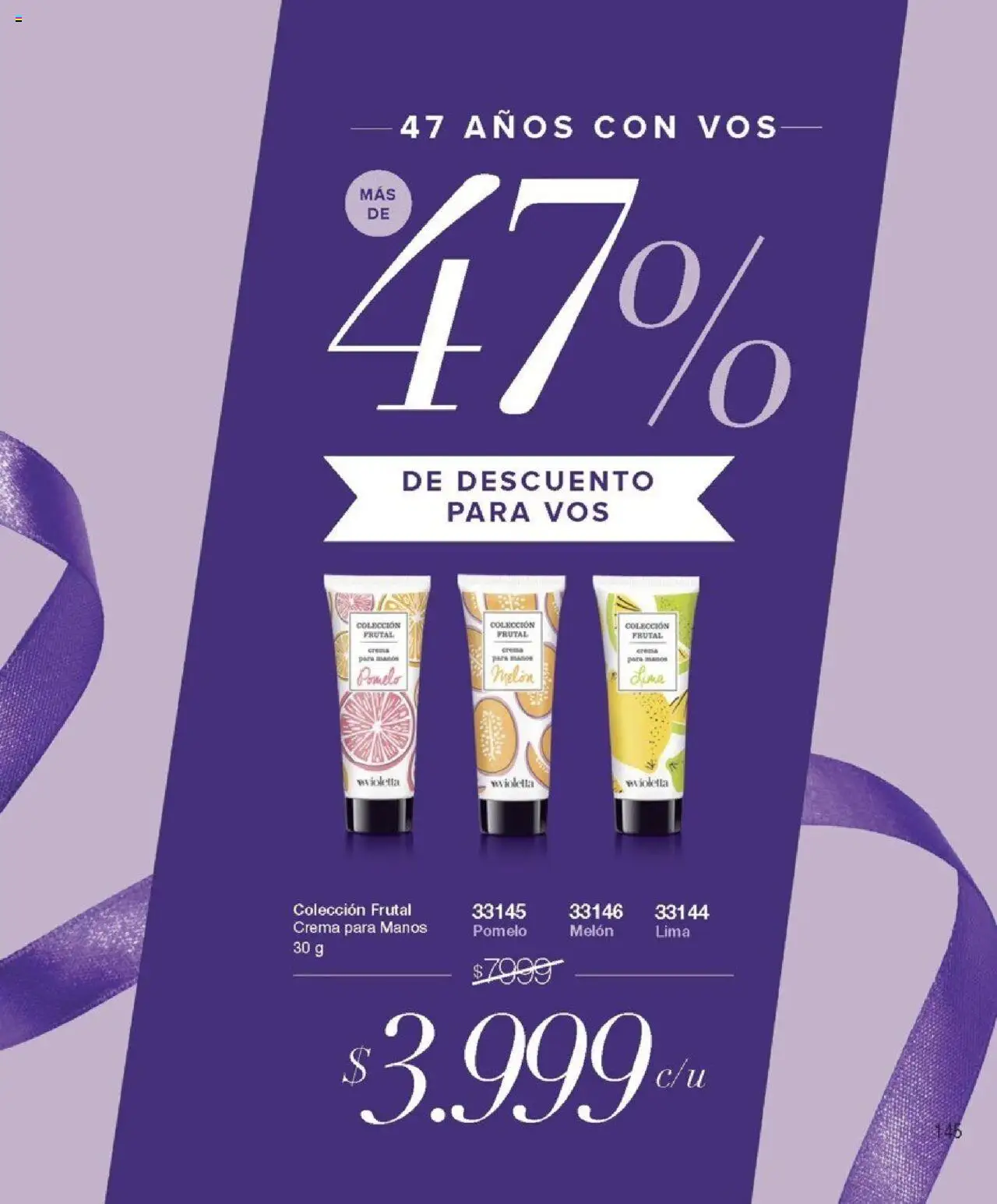 Violetta catálogo │ válido desde el 09.10.2025 | Página: 291 | Productos: Melón, Lima, Pomelo, Crema