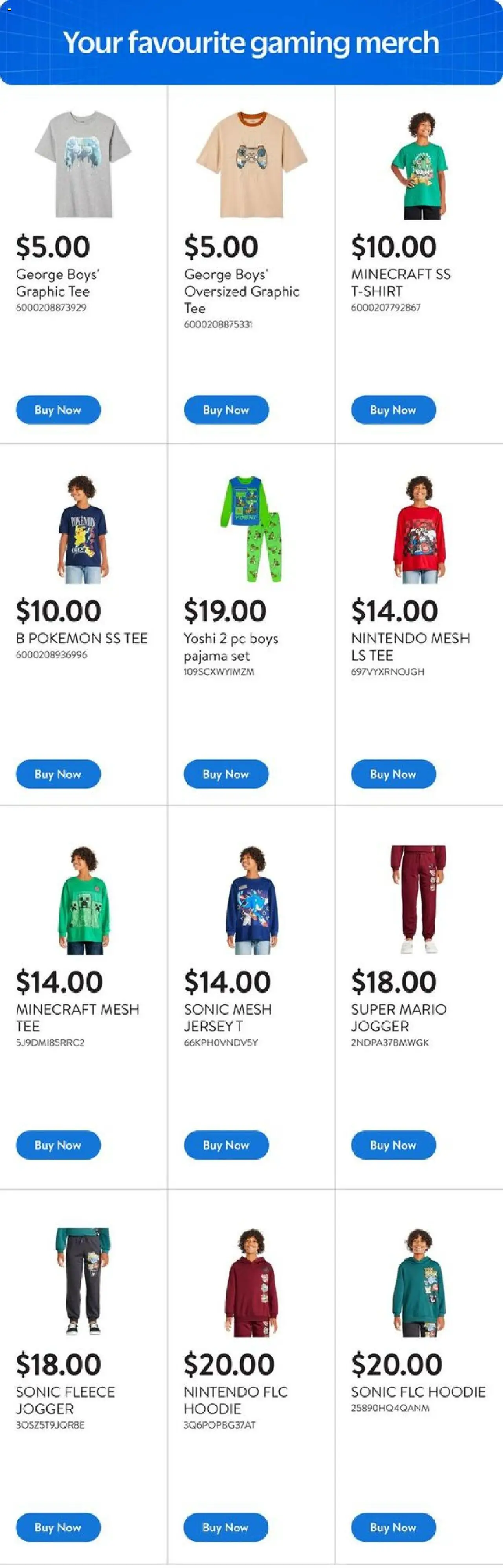 Walmart flyer valid from 09.10.2025 | Page: 7 | Products: PC, Tshirt, Hoodie