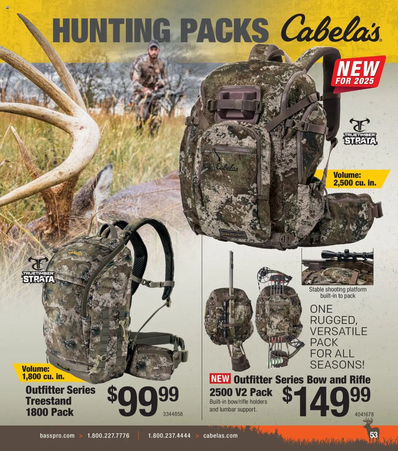 Cabela's Deer Hunting 25 - valid from 01.10.2025 | Page: 53 | Products: Bow, Rifle