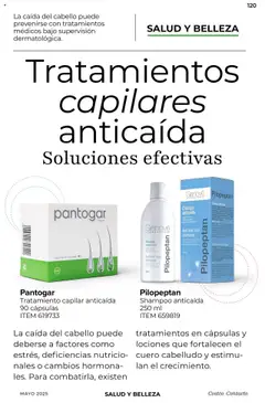 Nuevas ofertas de Costco válidas en toda la República Mexicana desde el 01.05.2025. ¡Encuentra las mejores ofertas en Costco revista Mayo! | Página: 120 | Productos: Caja, Champú