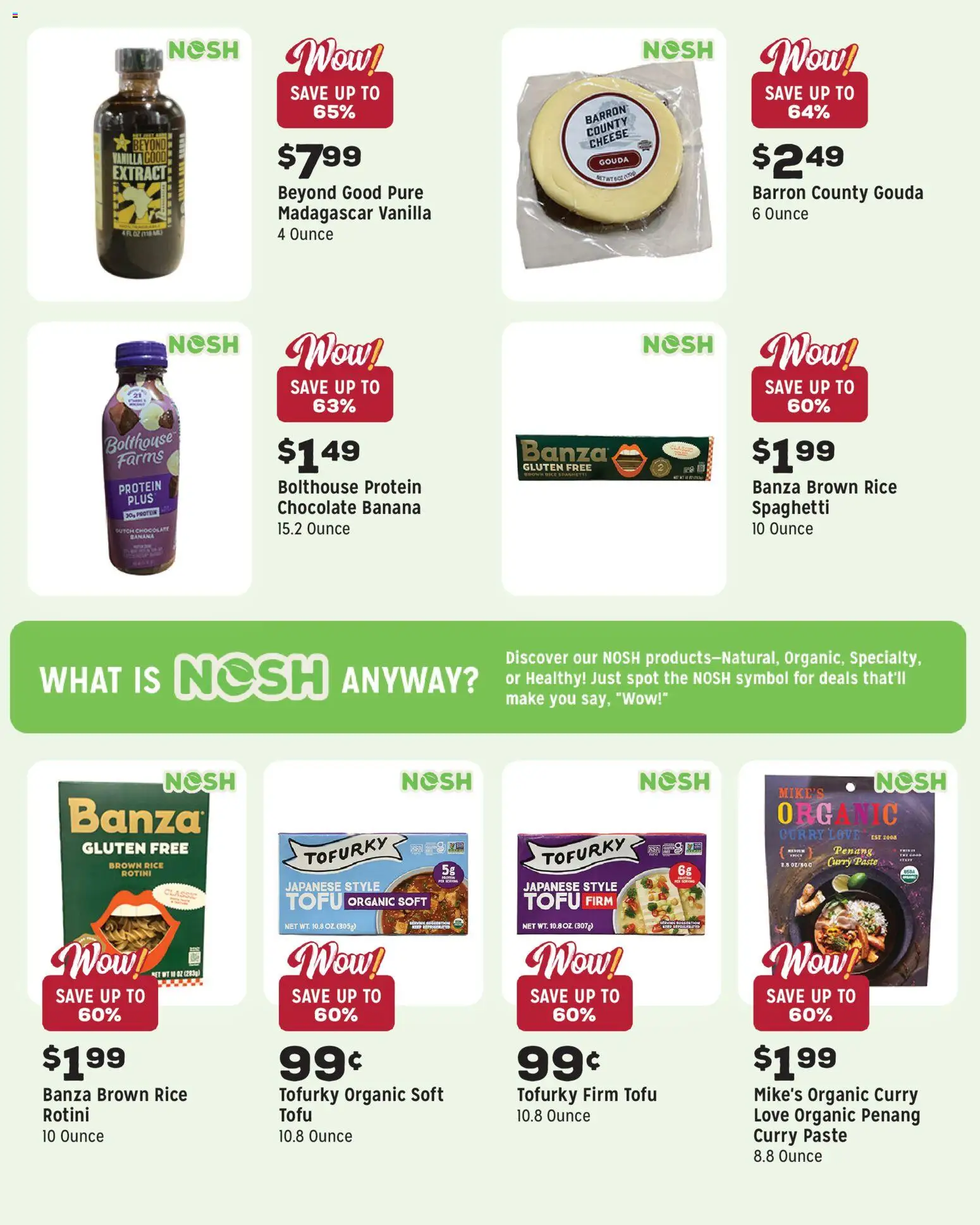 Grocery Outlet Weekly Ad - CA - valid from 07.01.2026 | Page: 8 | Products: Cheese, Chocolate, Rice