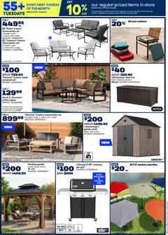 Preview of Rona weekly flyer from shop Rona valid from 23.04.2026 | Page: 3 | Products: Grill, Box, Coffee