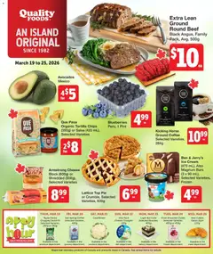 Preview of Quality Foods weekly flyer / circulaire from shop Quality Foods valid from 19.03.2026