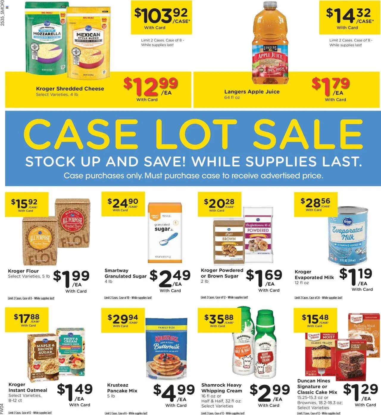 Smith's Weekly Ad - valid from 01.10.2025 | Page: 5 | Products: Vitamin, Milk, Cheese, Case