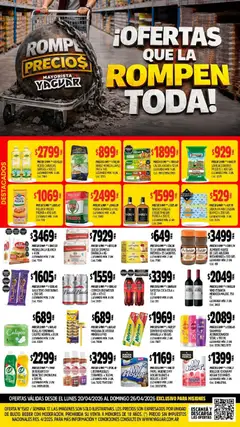 Vista previa Yaguar - Oferta Semanal Misiones válido desde el 20.04.2026
