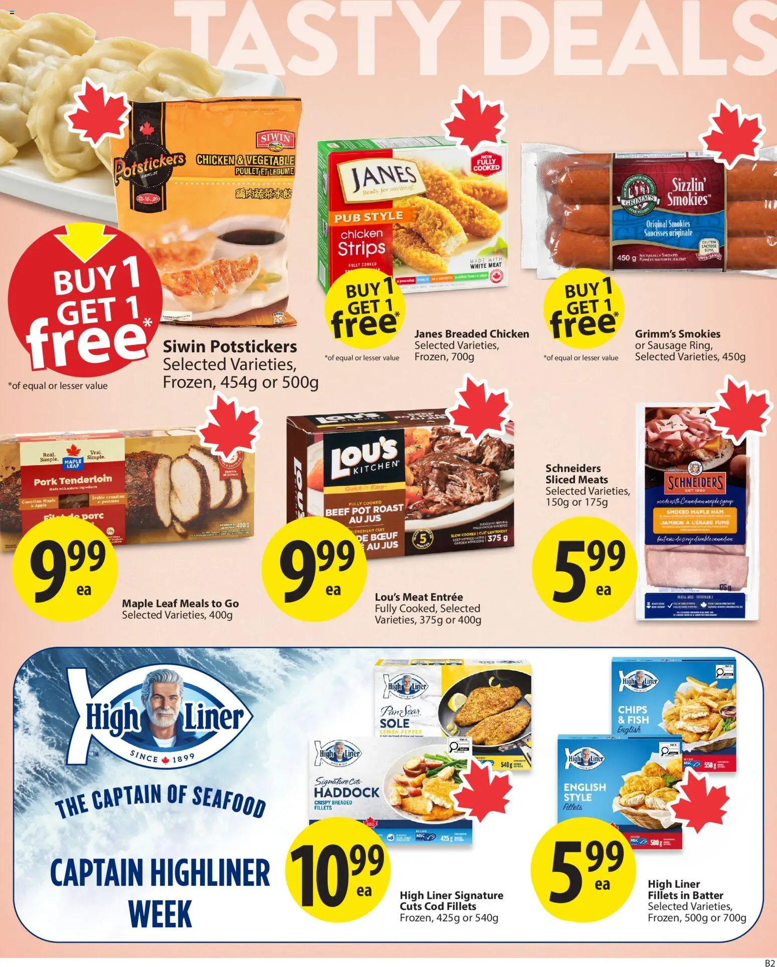 Save on foods flyer valid from 05.03.2026 | Page: 6 | Products: Beef, Chips, Chicken, Pork