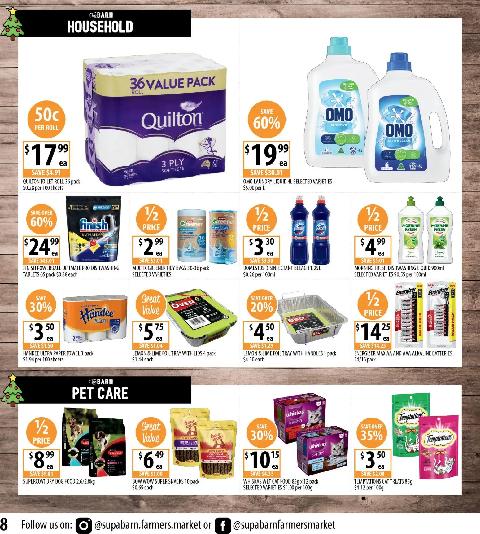 Supabarn catalogue - valid from 17.12.2025 | Page: 8 | Products: Chicken, Dog food, Lime, Batteries