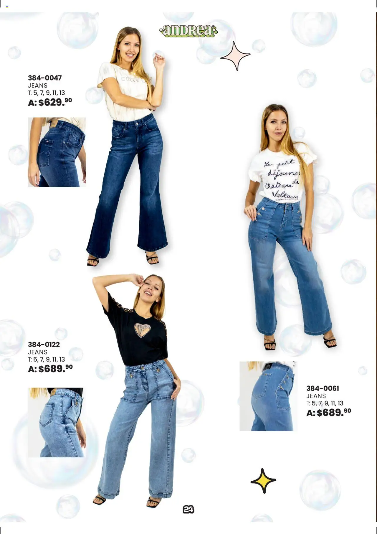 Nuevas ofertas de Andrea válidas en toda la República Mexicana desde el 14.09.2025. ¡Encuentra las mejores ofertas en Andrea - Catálogo Denim Urbano! | Página: 24