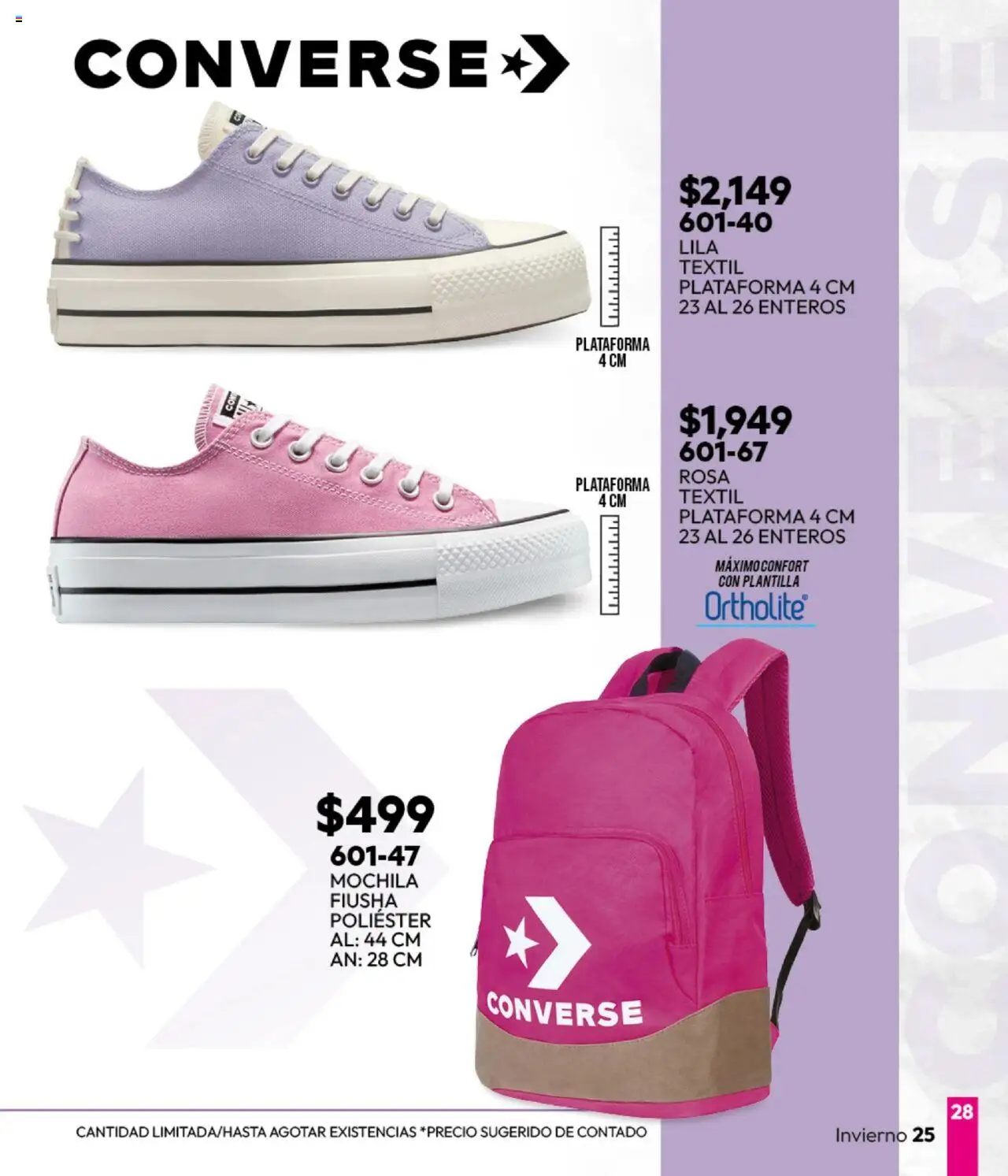 Nuevas ofertas de Cklass válidas en toda la República Mexicana desde el 16.09.2025. ¡Encuentra las mejores ofertas en Cklass - Catálogo Invierno Sportbrands! | Página: 29 | Productos: Mochila
