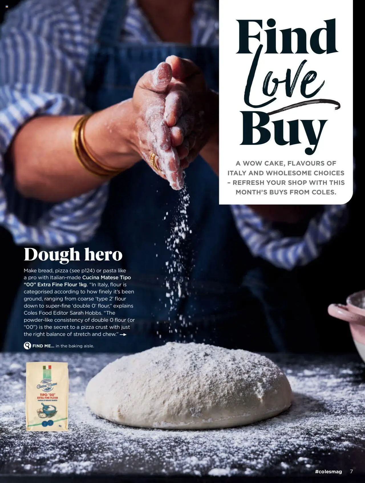 Coles catalogue - valid from 07.08.2025 | Page: 7 | Products: Flour, Pizza, Pasta