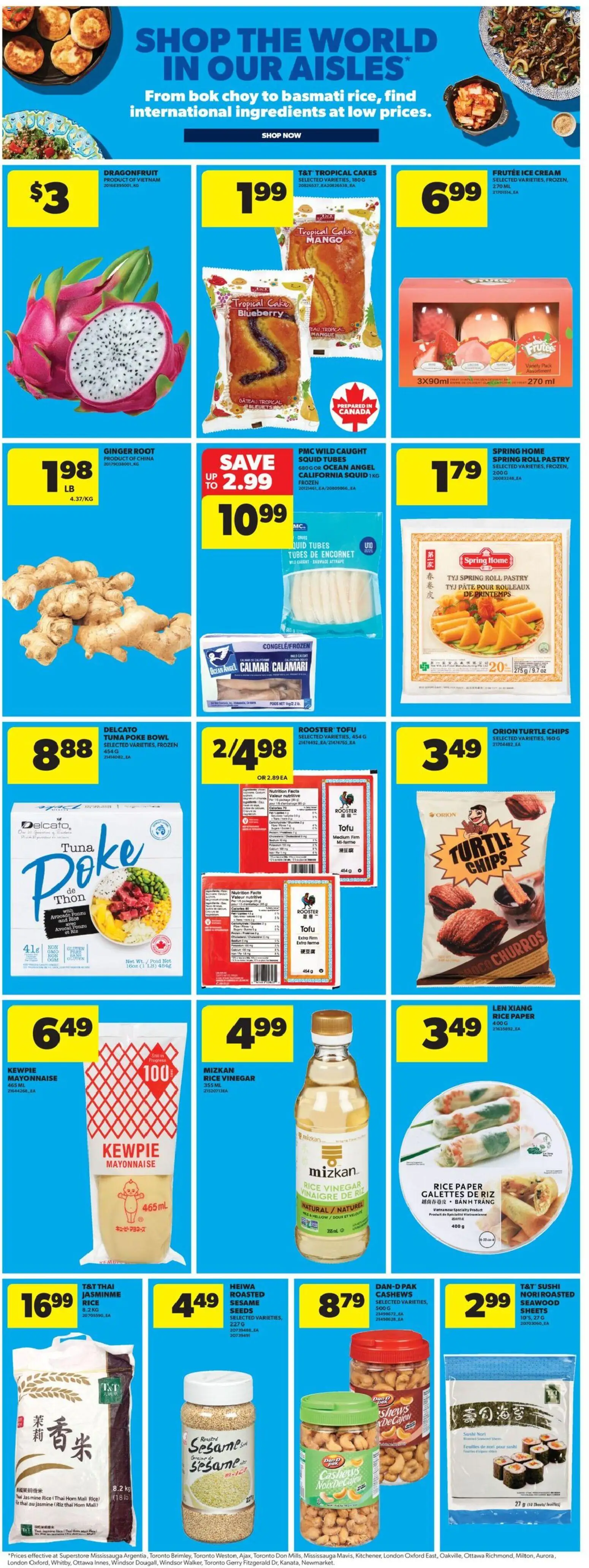 Real Canadian Superstore flyer valid from 05.03.2026 | Page: 21 | Products: Rice, Chips, Cream, Ice cream