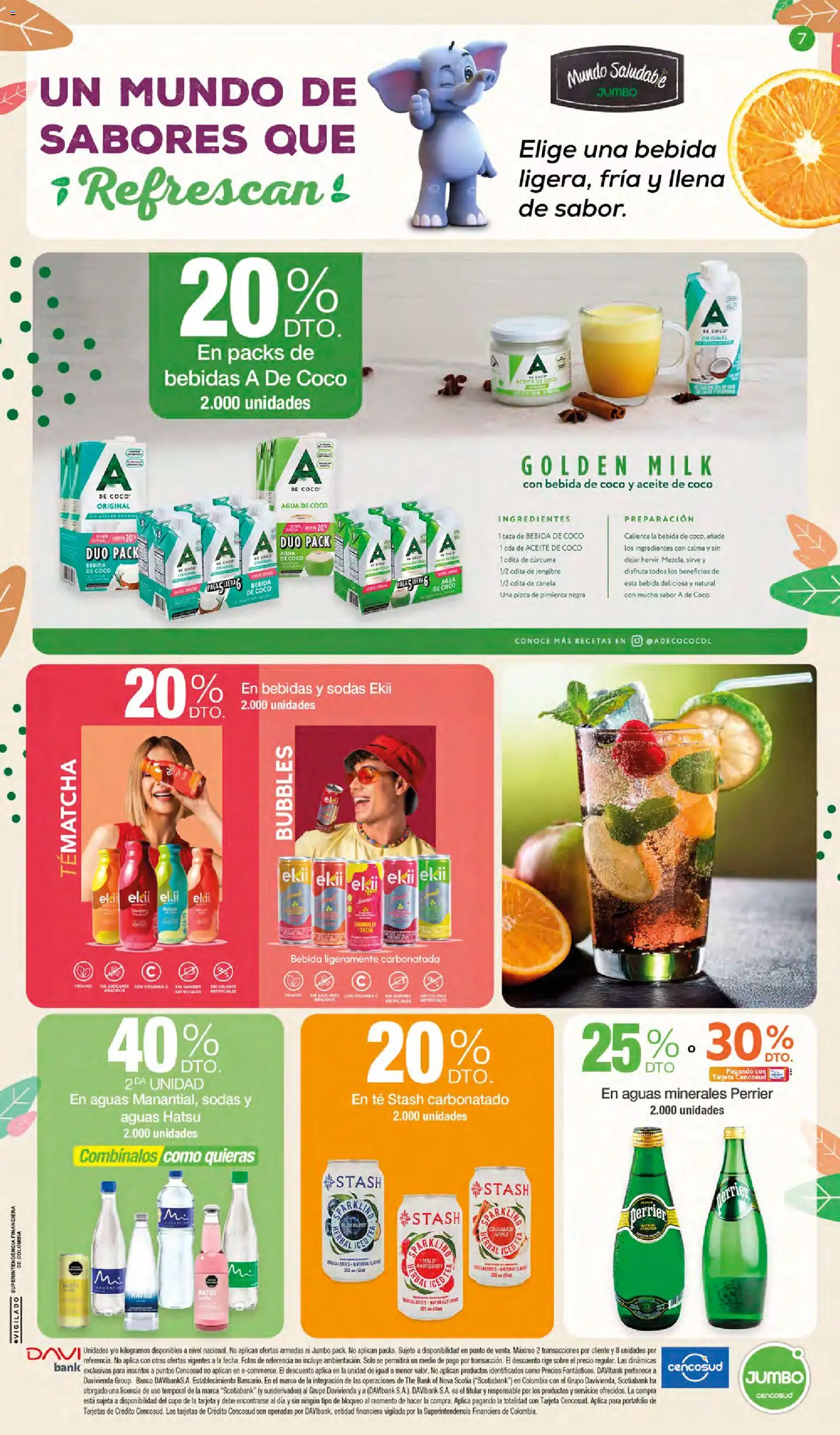 Jumbo revista - valida desde el 15.01.2026 | Página: 7 | Productos: Agua, Banco, Coco, Aceite