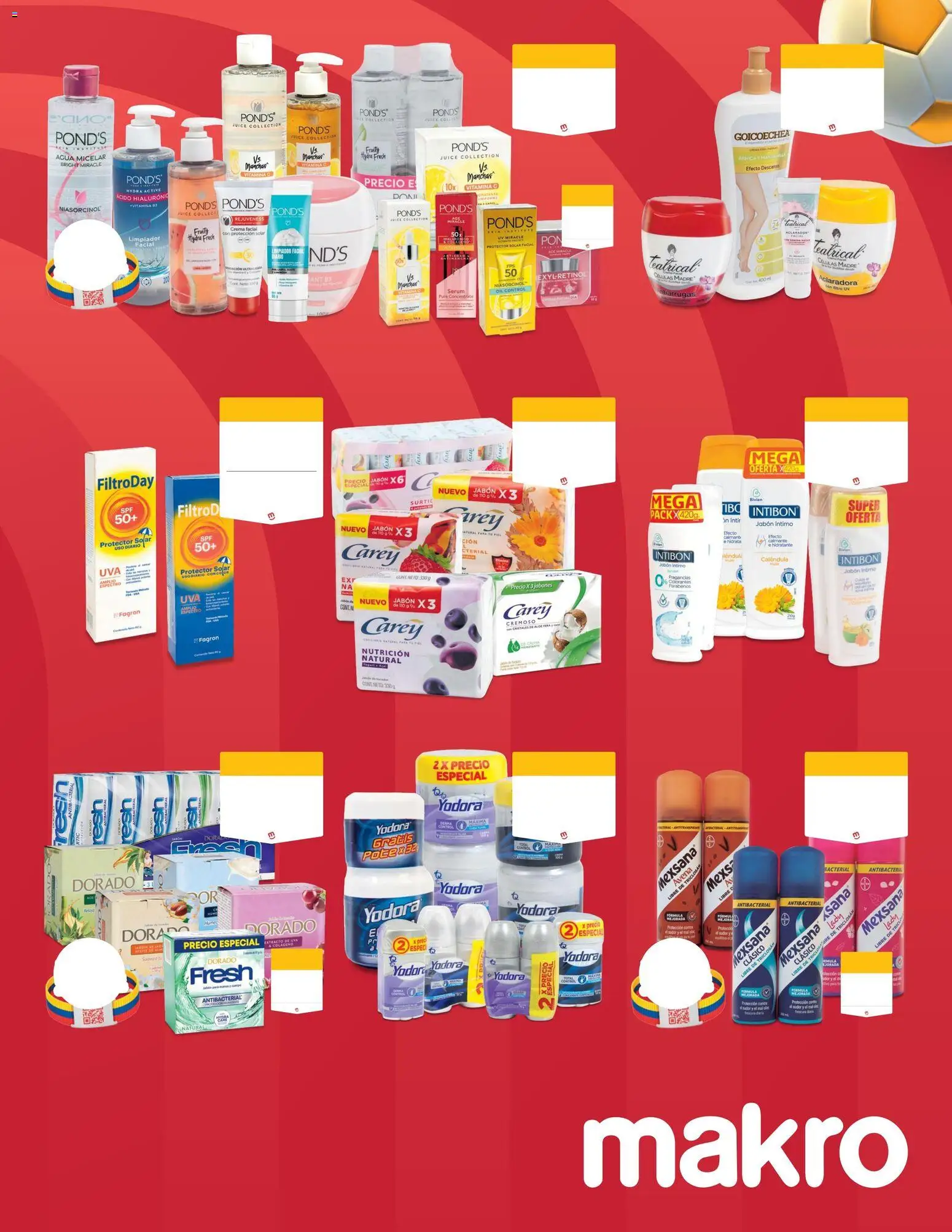 Makro revista - valida desde el 27.03.2026 | Página: 34 | Productos: Agua, Limpiador, Uva, Jabón